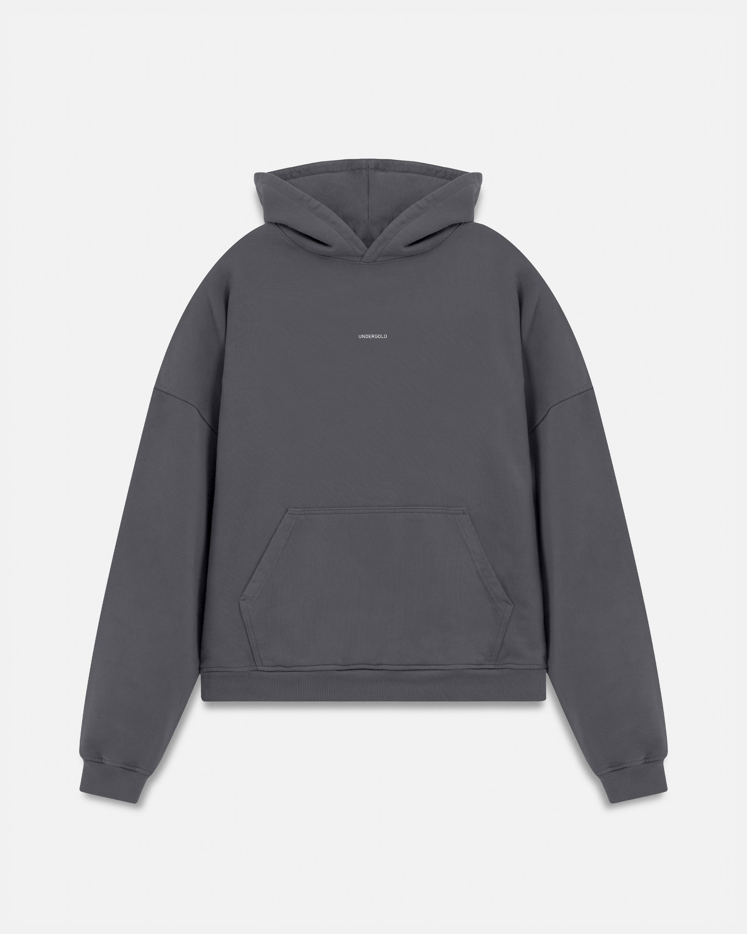 Line Basic Hoodie Dark Gray