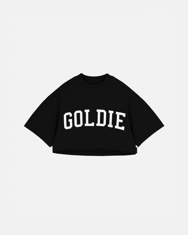 Dreamers Goldie Crop Top Black