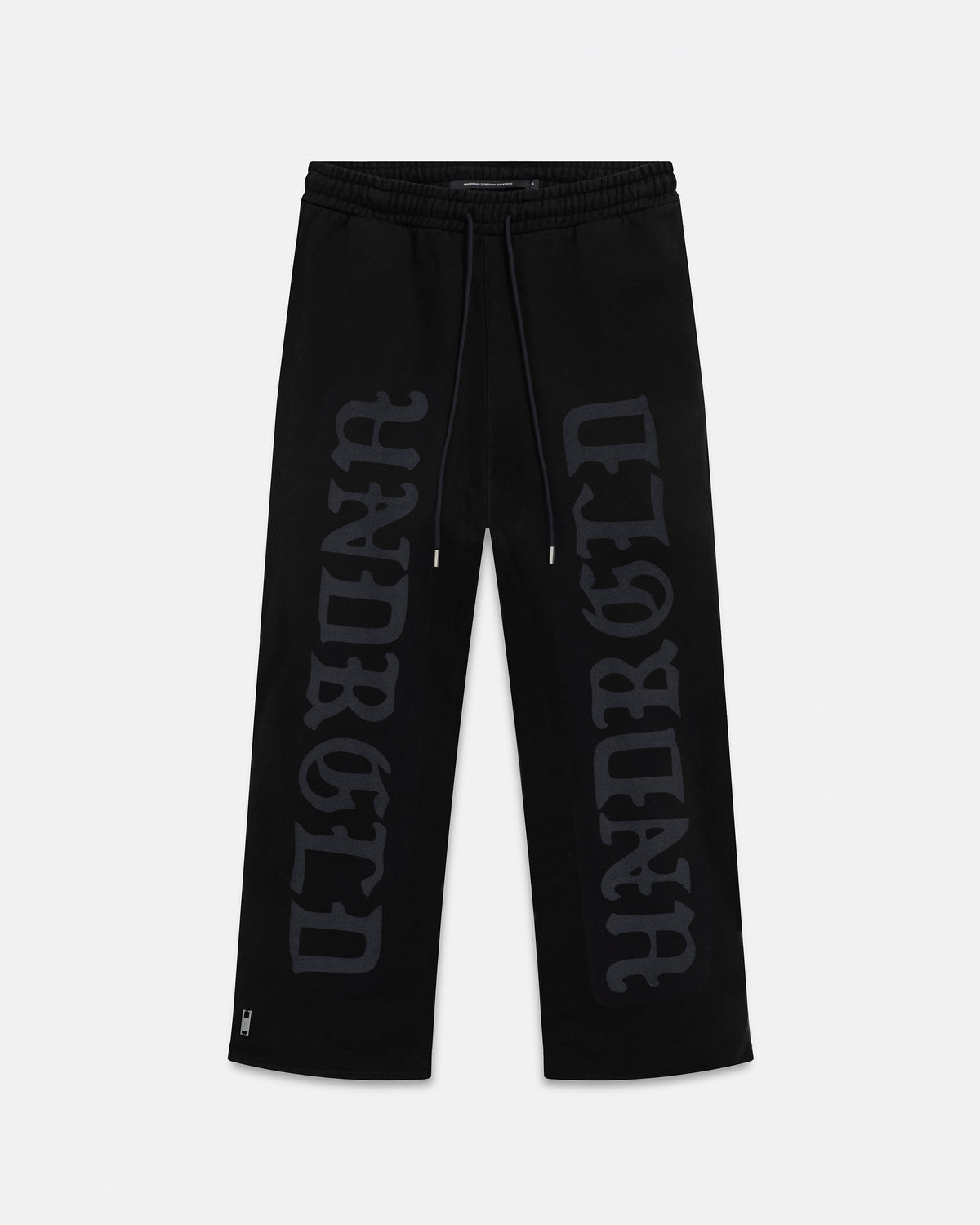 Line Gothic Straightpants Black