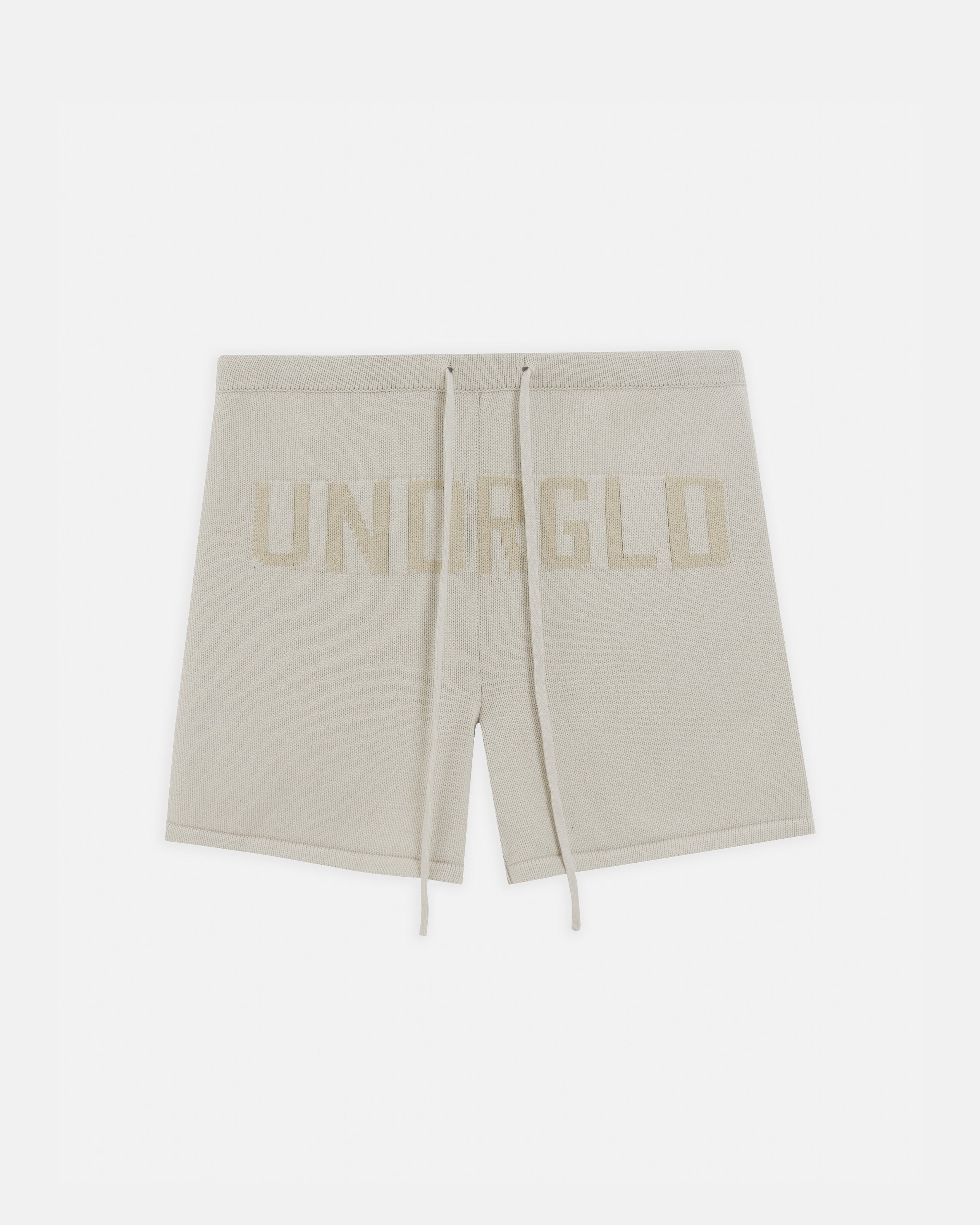 Basics UNDRGLD Knitted Shorts Cream