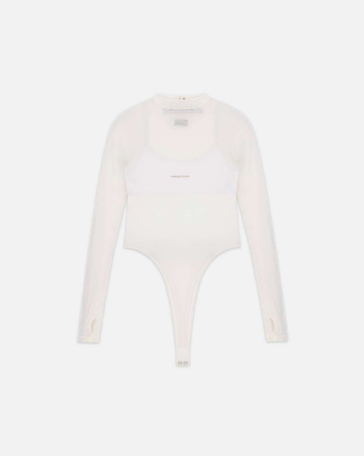 Basics Undergold Studio Mesh Body Top Cream
