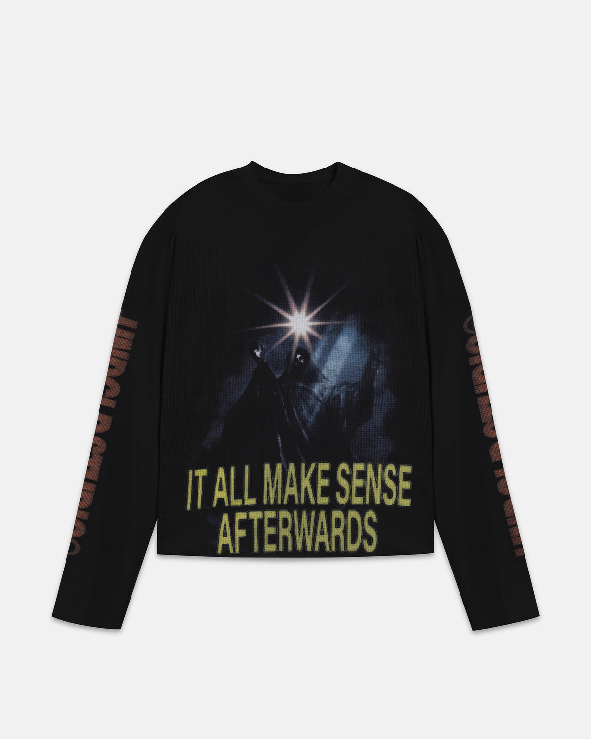 Pilgrimage Lightkeeper Long Sleeve Boxy Fit Tshirt Black