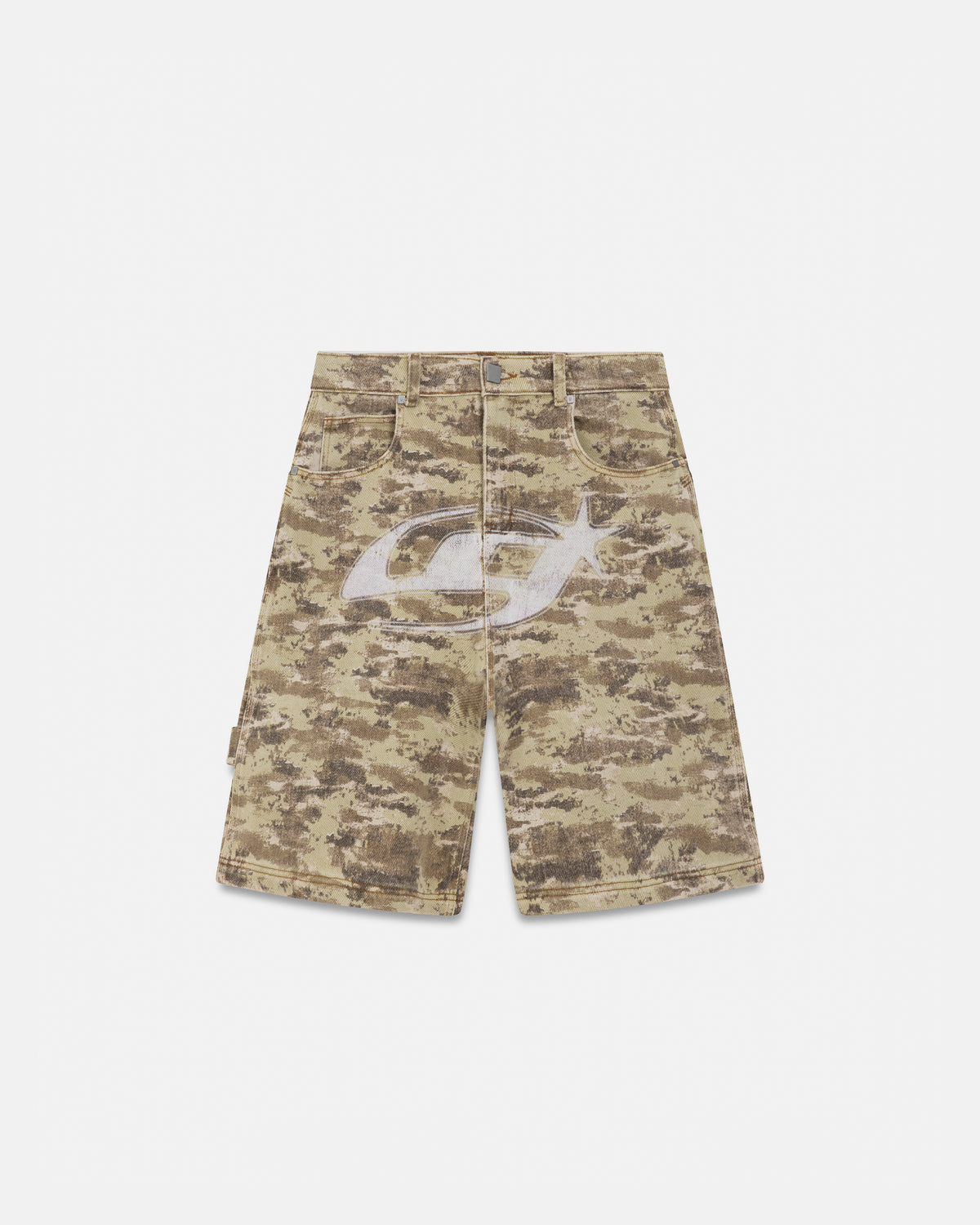 Act 1 UG Star Denim Jorts Light Cammo