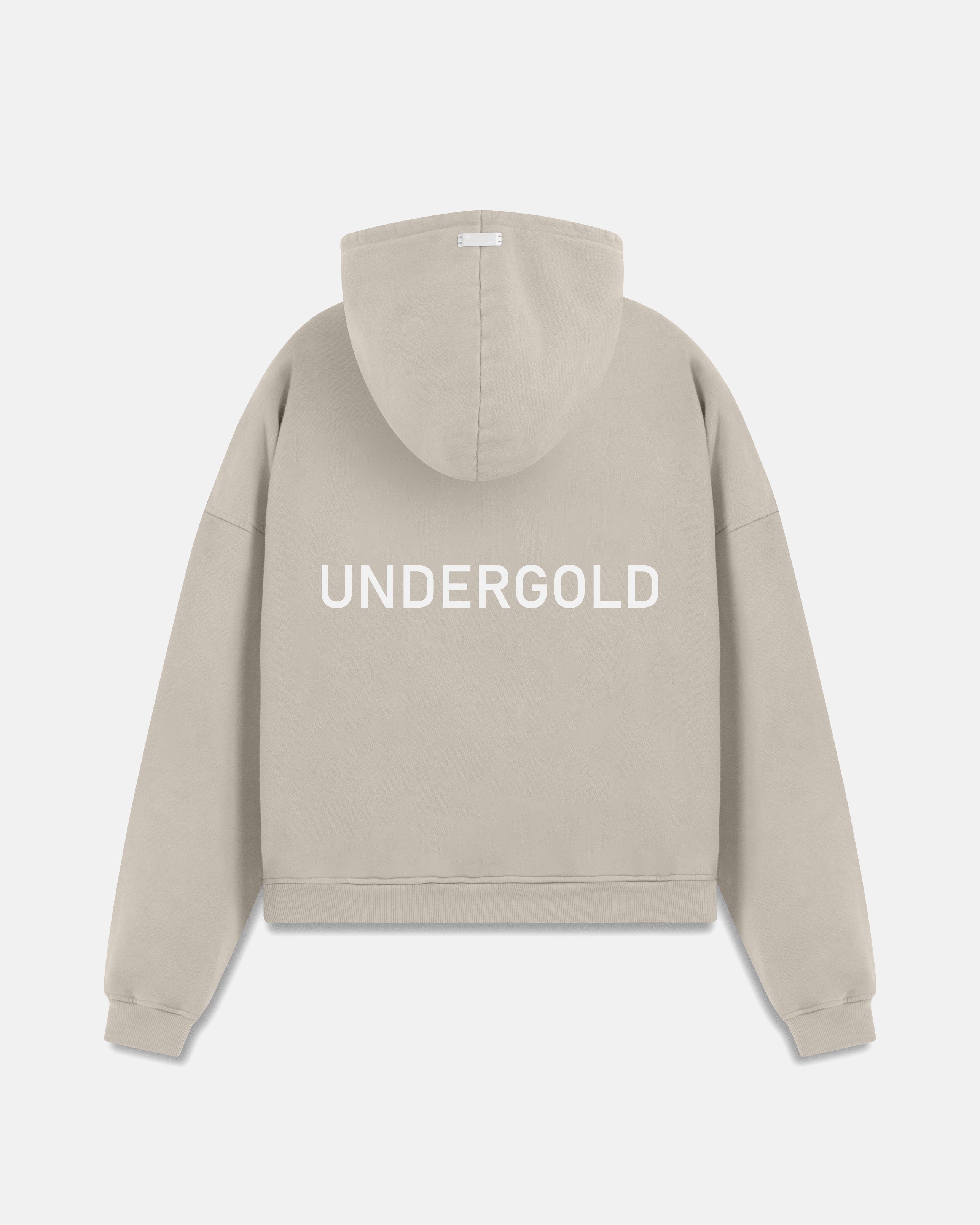 Line Basic Hoodie Cream