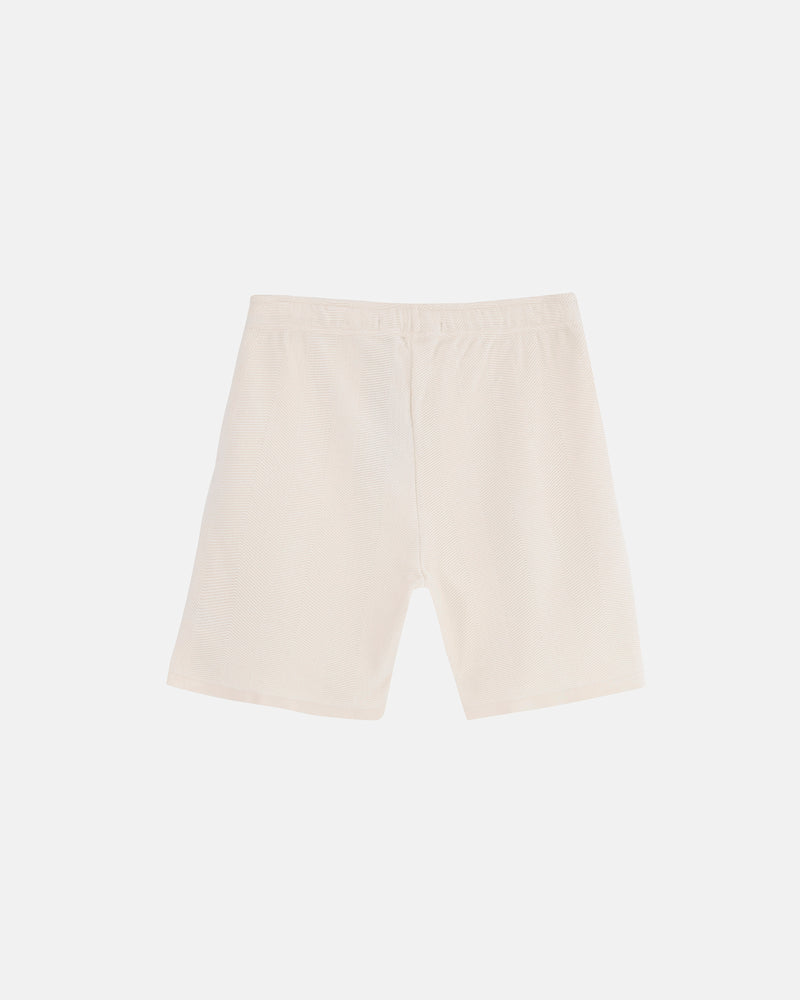 Basics Herringbone Knit Short Cream