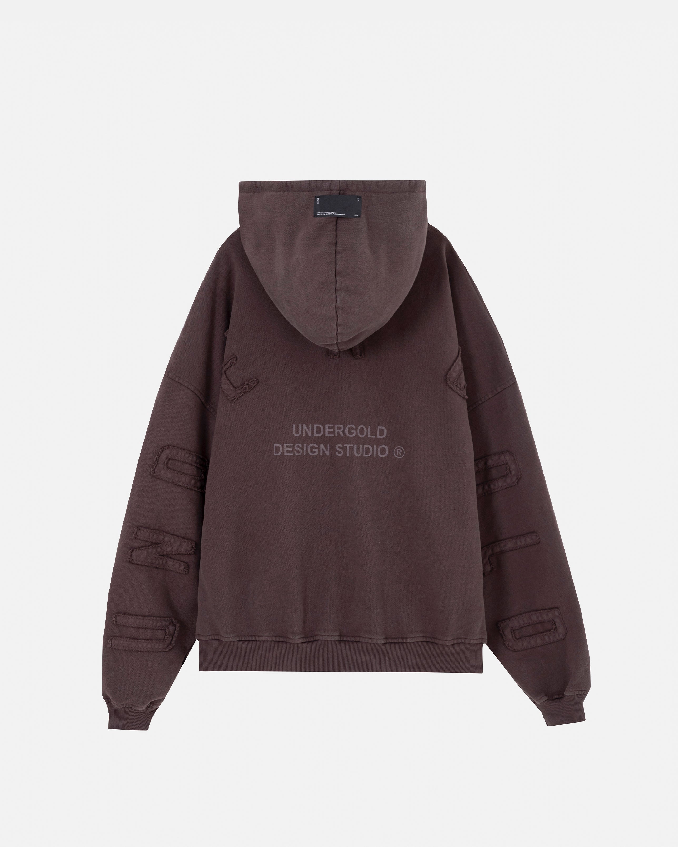 Stardust Basic Hoodie Brown