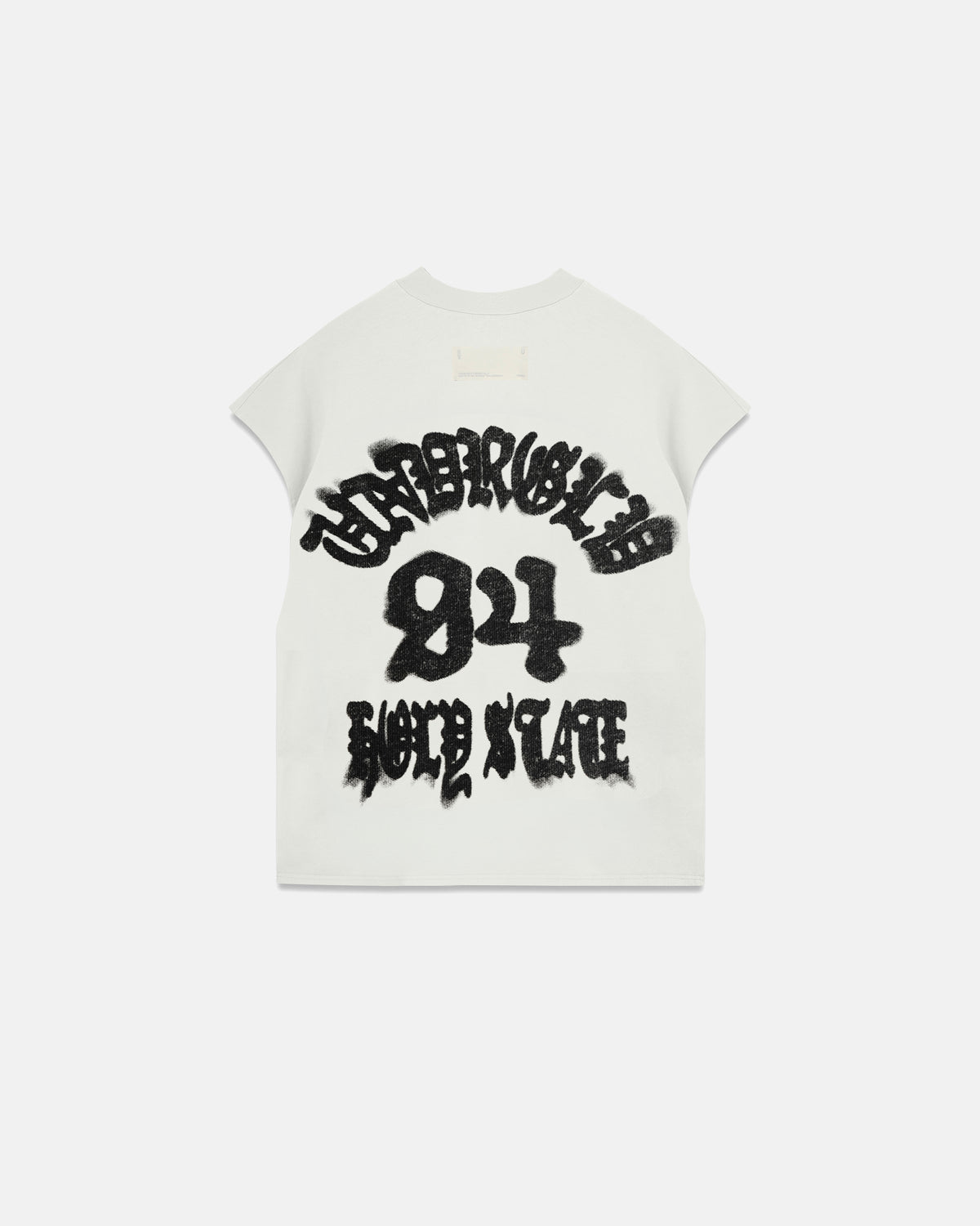 Holy State 94 Sleeveless Tshirt White