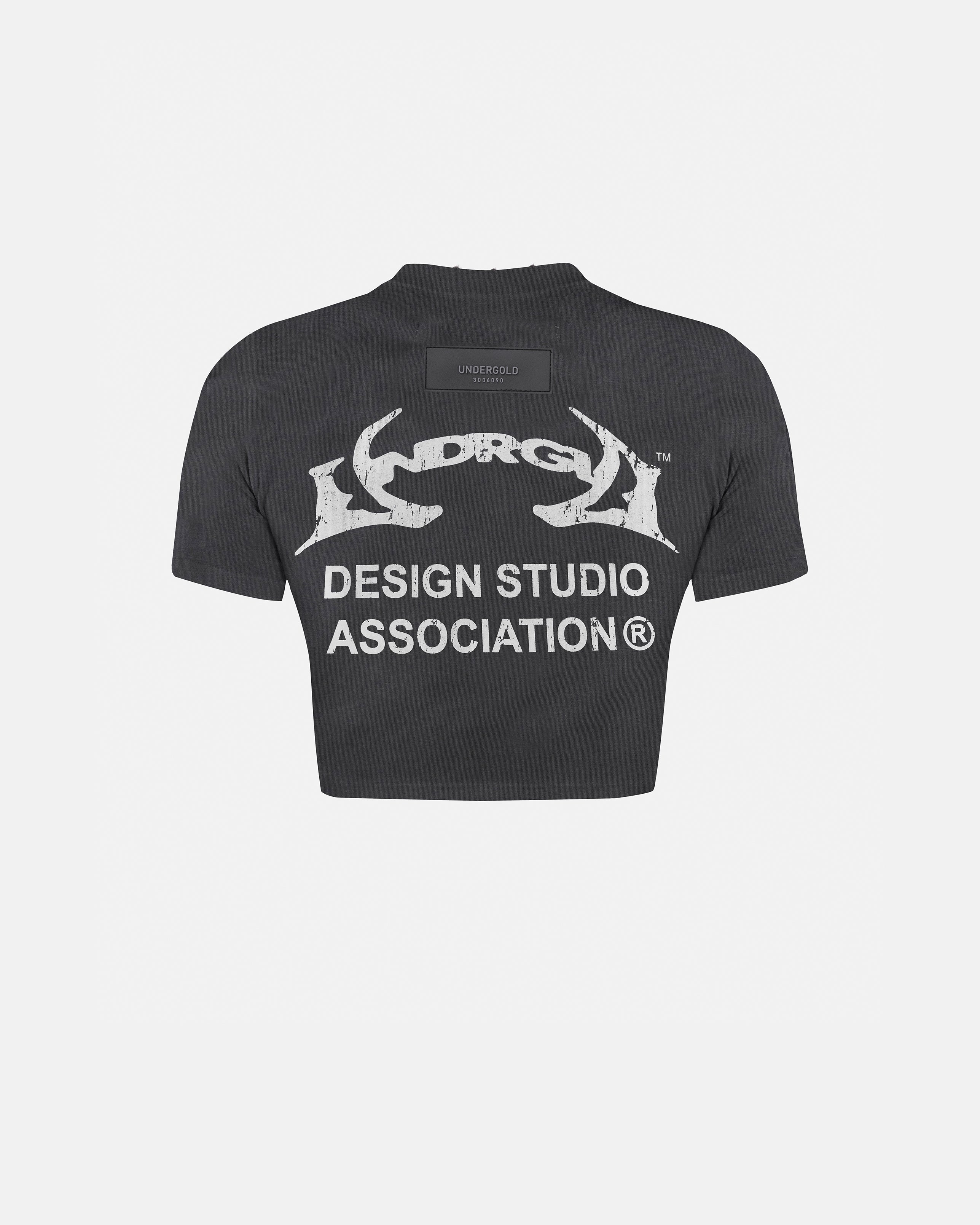 Thunder Rider Pigeons Baby Tee Vintage Gray
