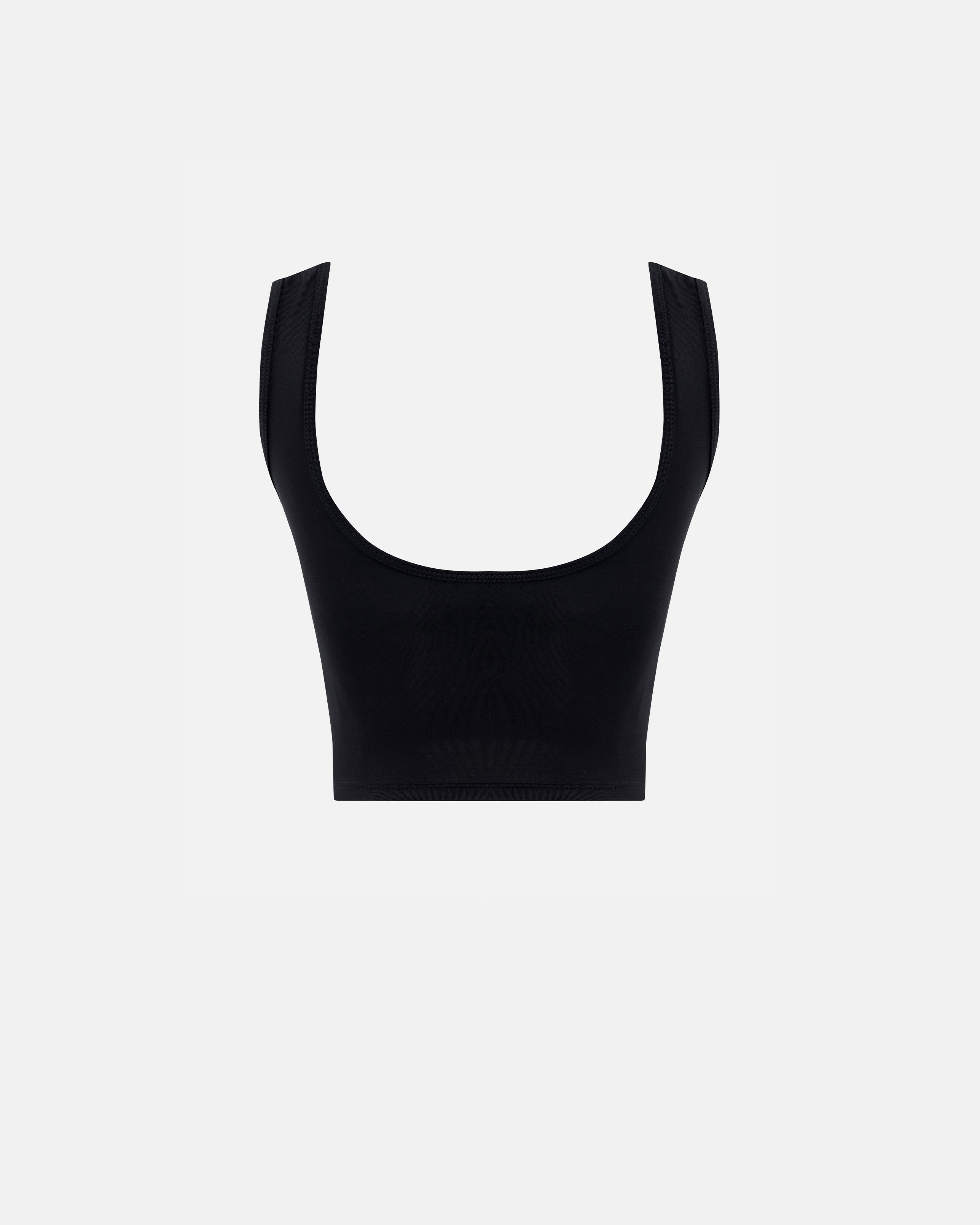 Basics Undergold Studio Cut Out Tank Top Black