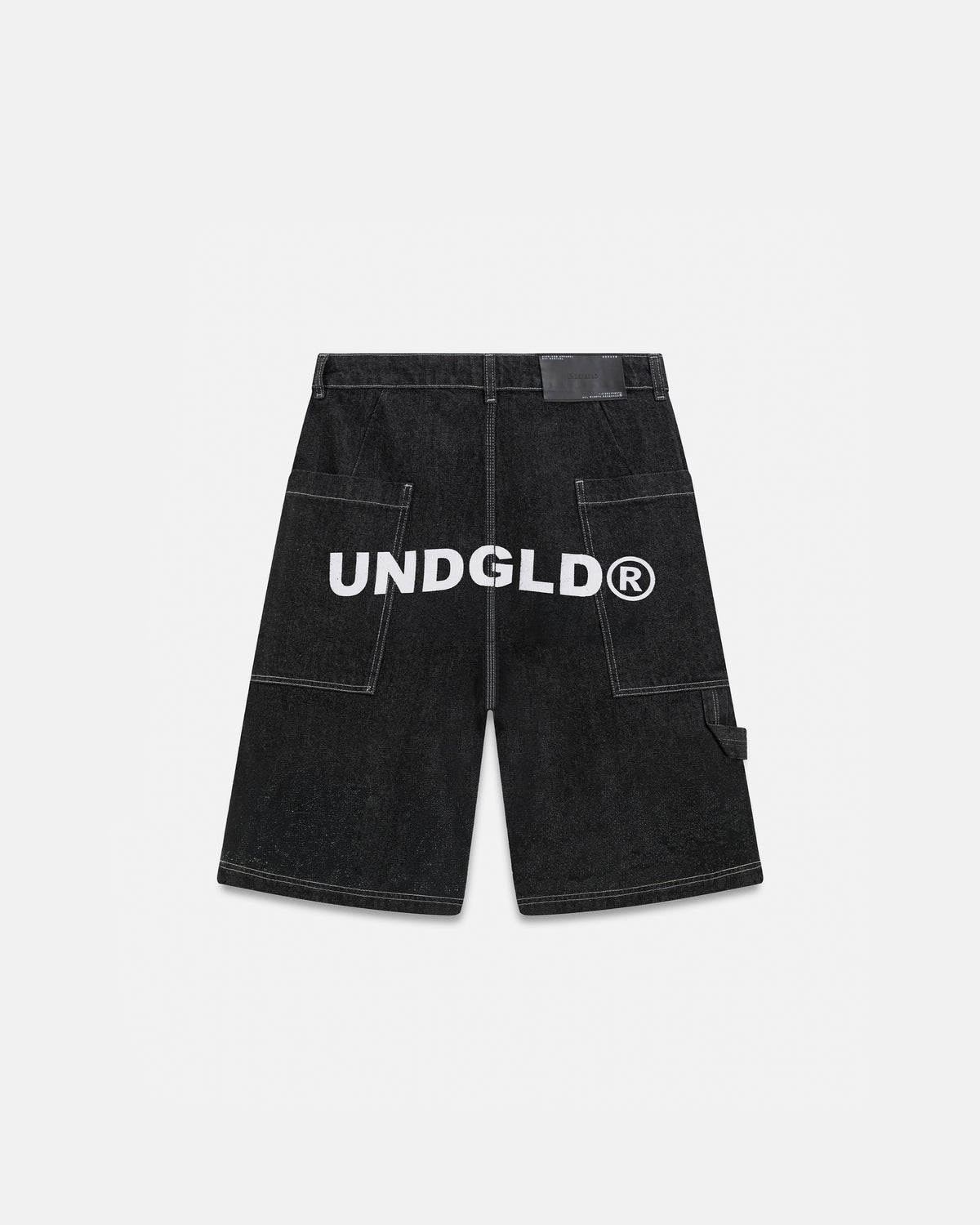 Basics UNDGLD Denim Jort Black