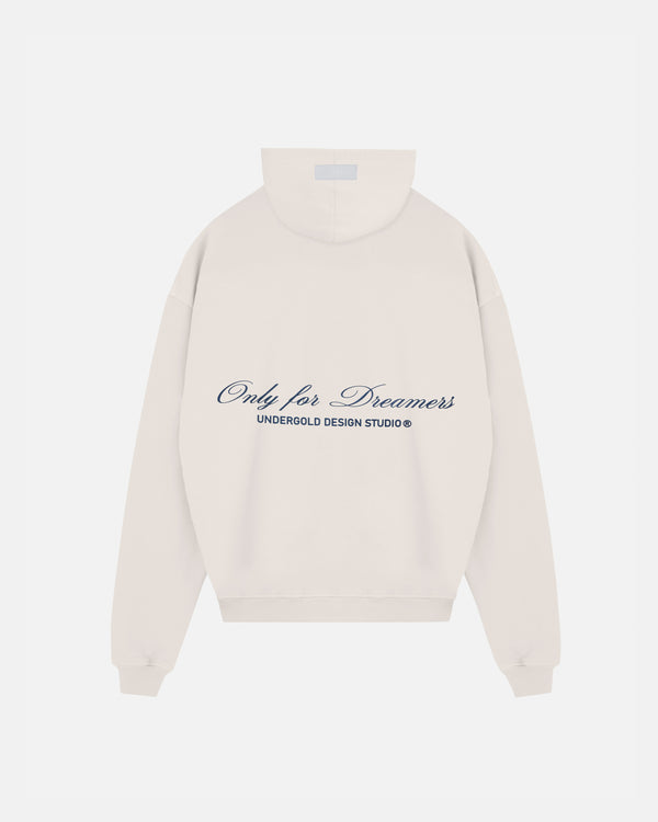 Dreamers Basic Hoodie White