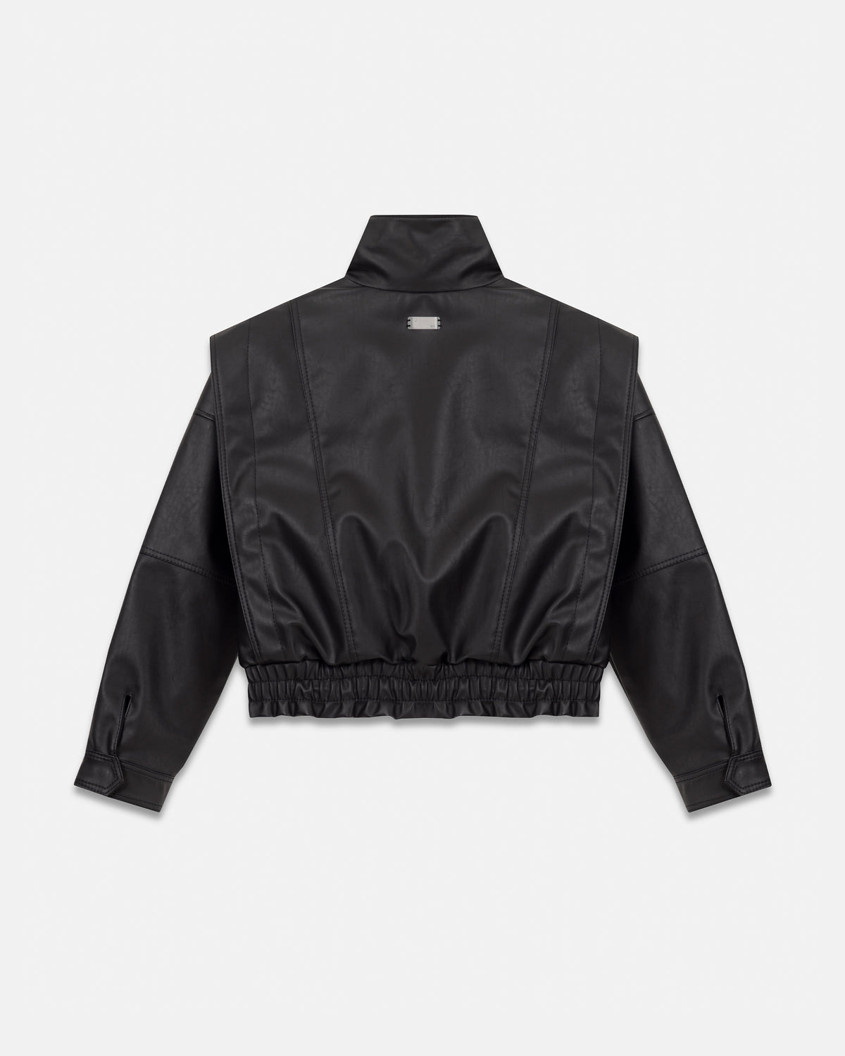 W Basics Panelled Bomber Jacket Black