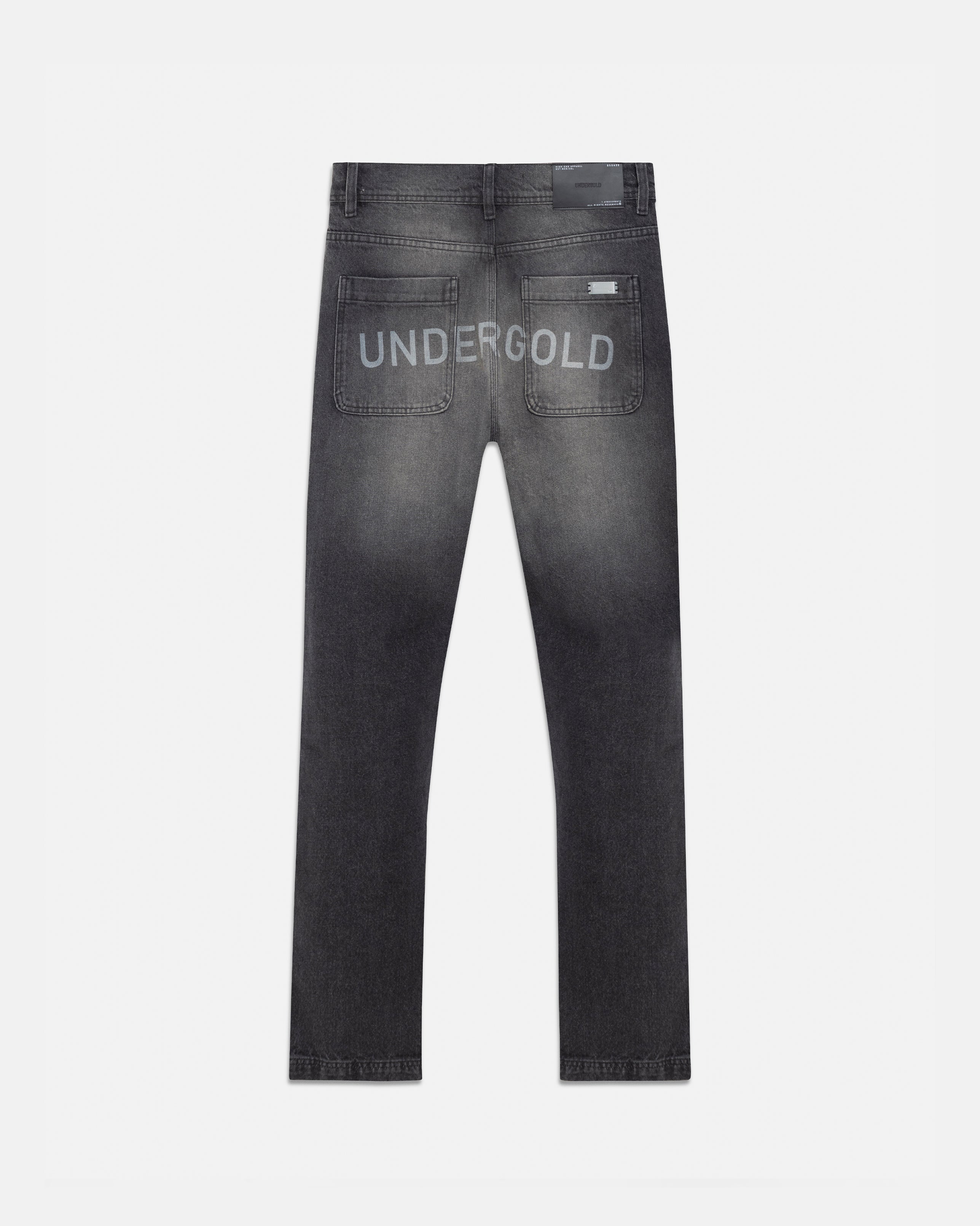 Line Basic Slim fit Fit Jeans Washed Black