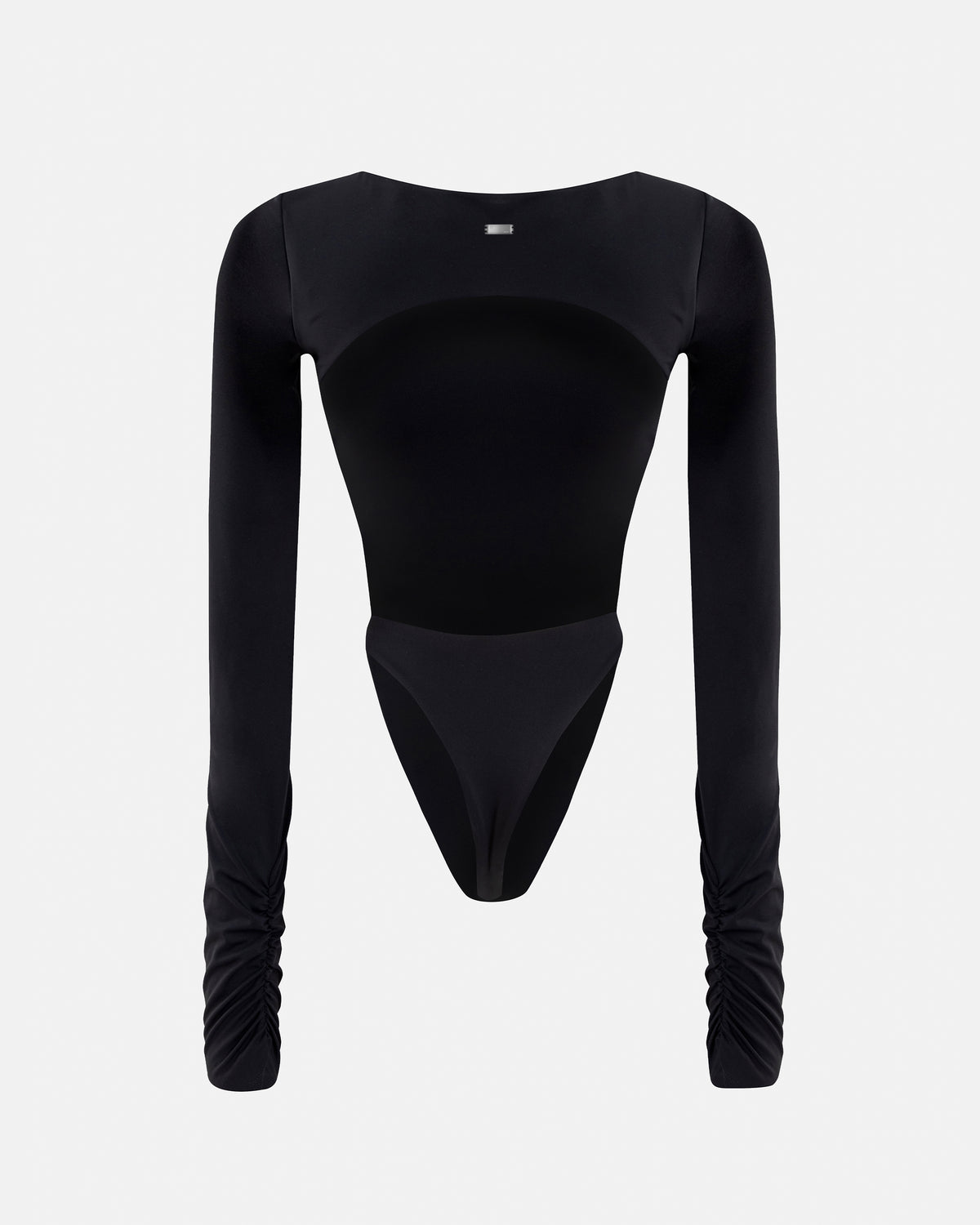 Basics Undergold Studio Backless Long Sleeve Body Black