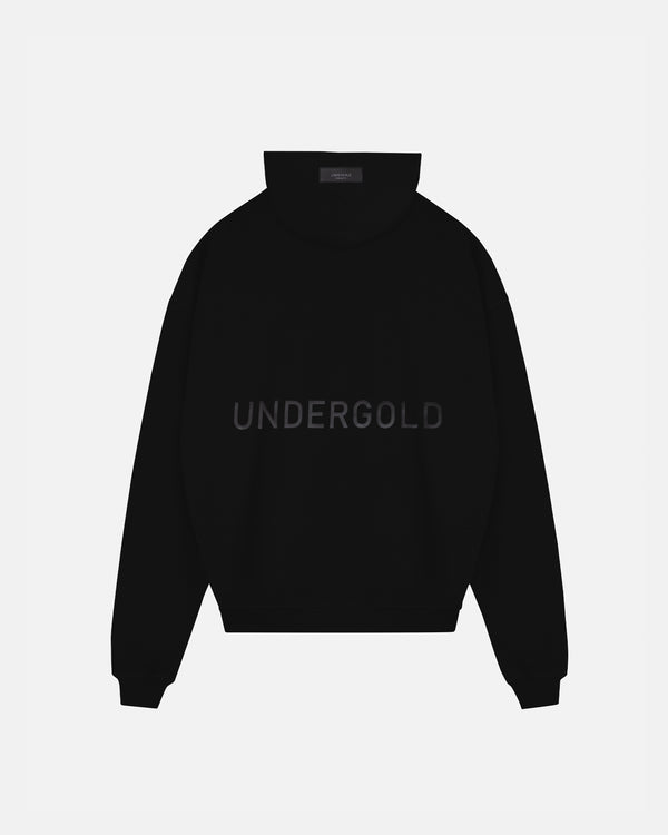 Line Logo Hoodie Black