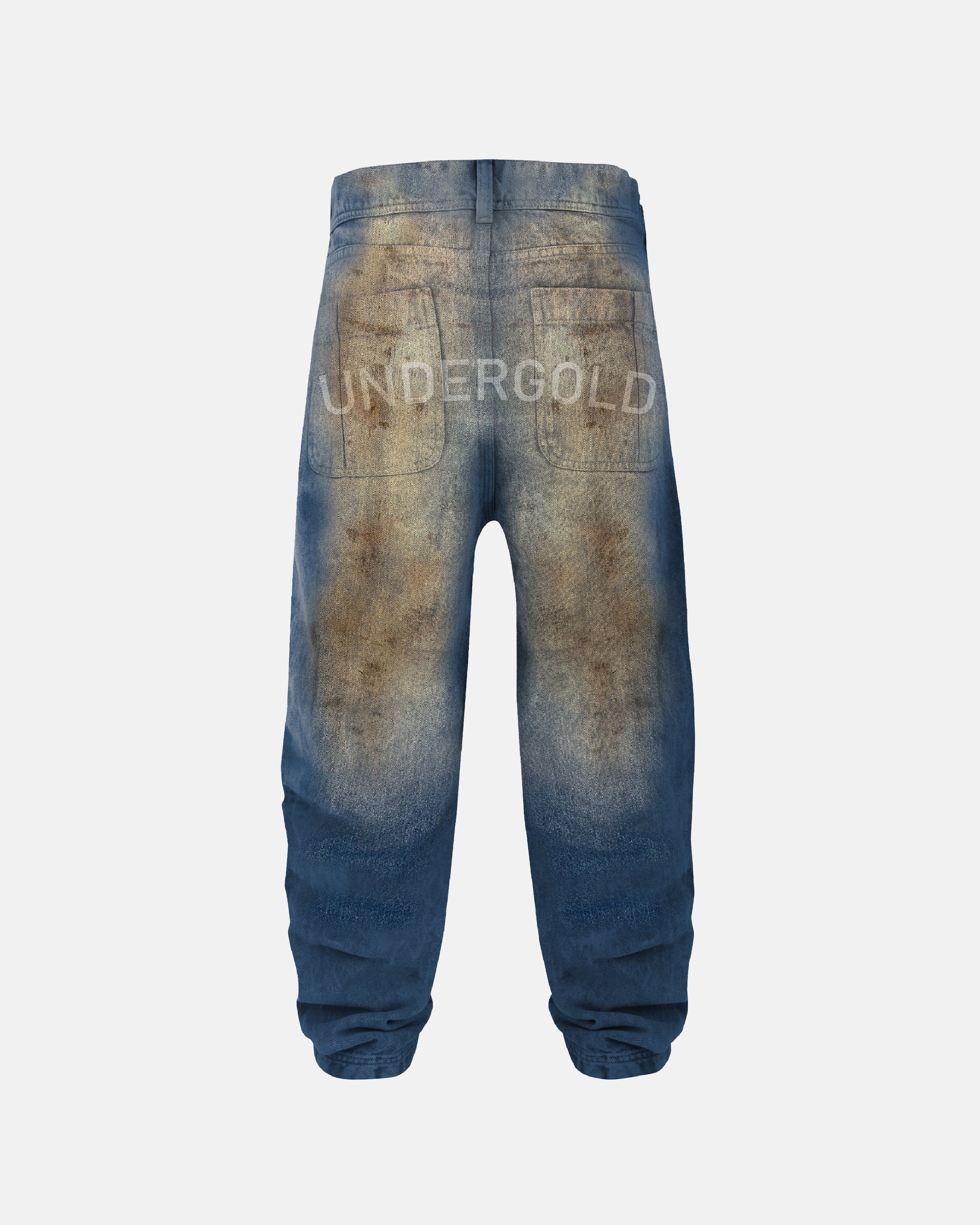 Basics UNDERGOLD Regular Jean Mechanic Blue