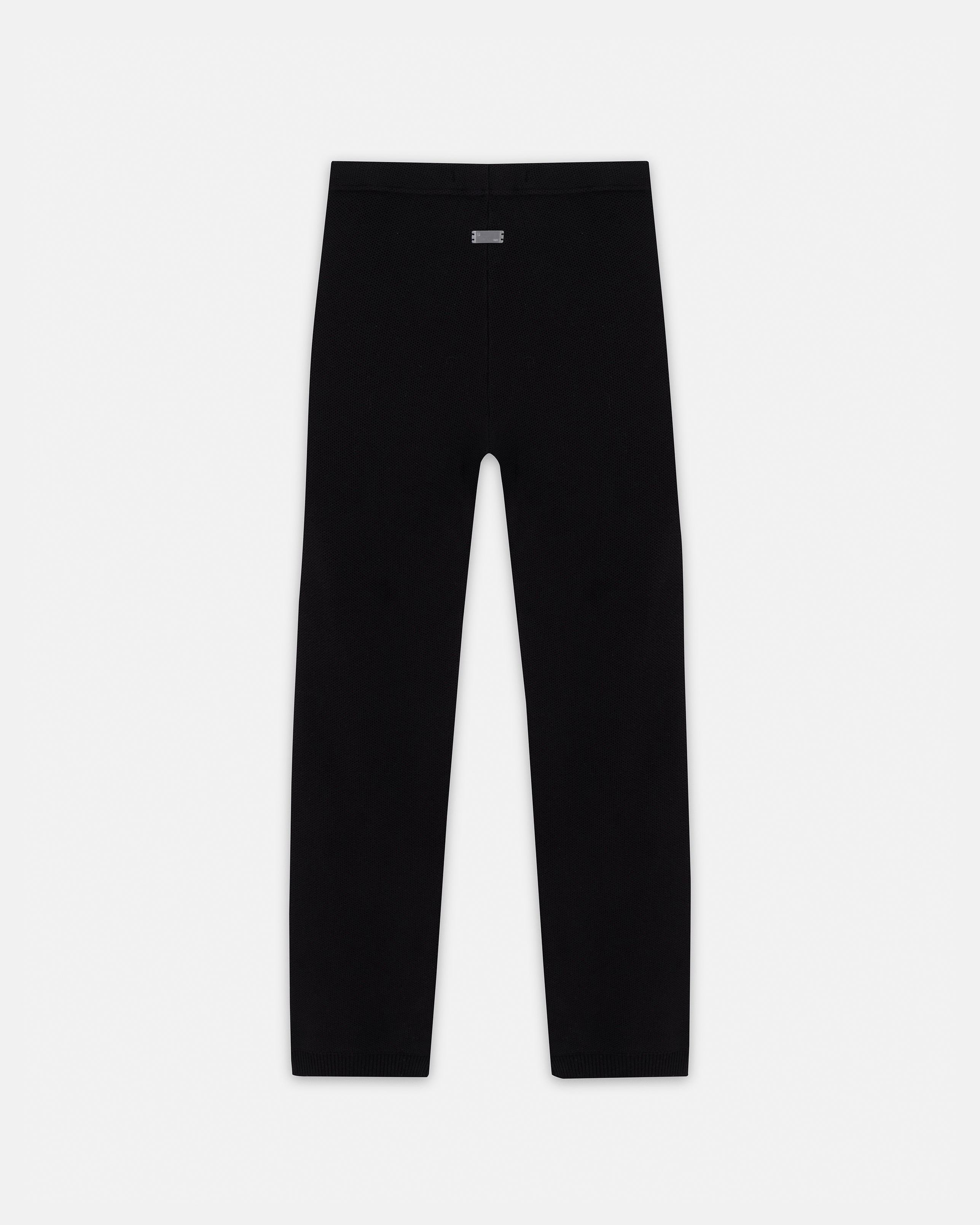 W Holy State Undergold Studio Knit Straightpants Black