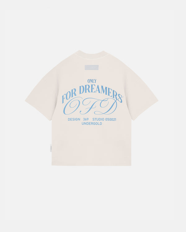 Sanctus Only For Dreamers Boxy Fit T-shirt White