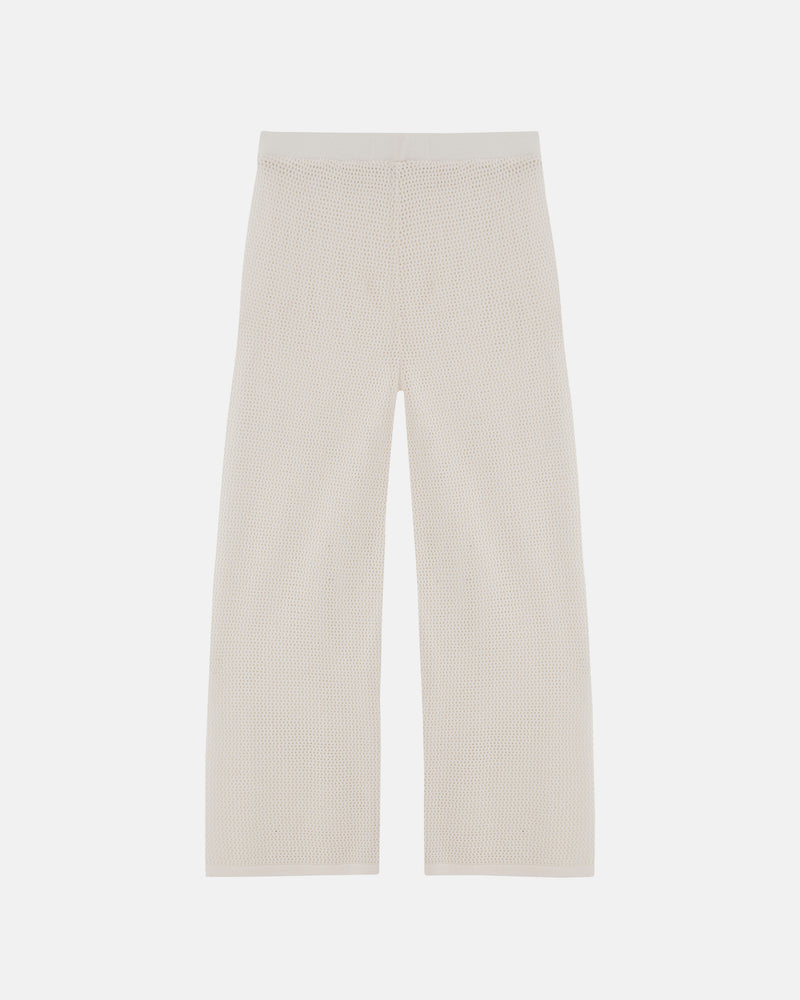 W Basics Knit Straightpants Cream