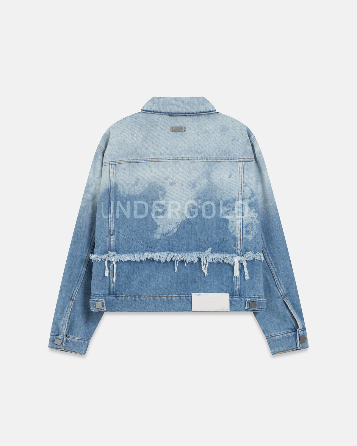 Holy State UNDRGLD Double Destroyed Jacket Blue