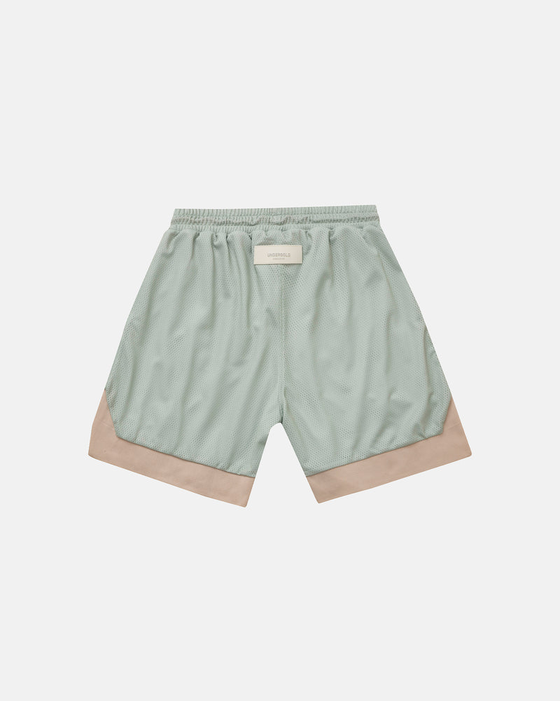 Dreamers Goldie Basketball Mesh Shorts Green