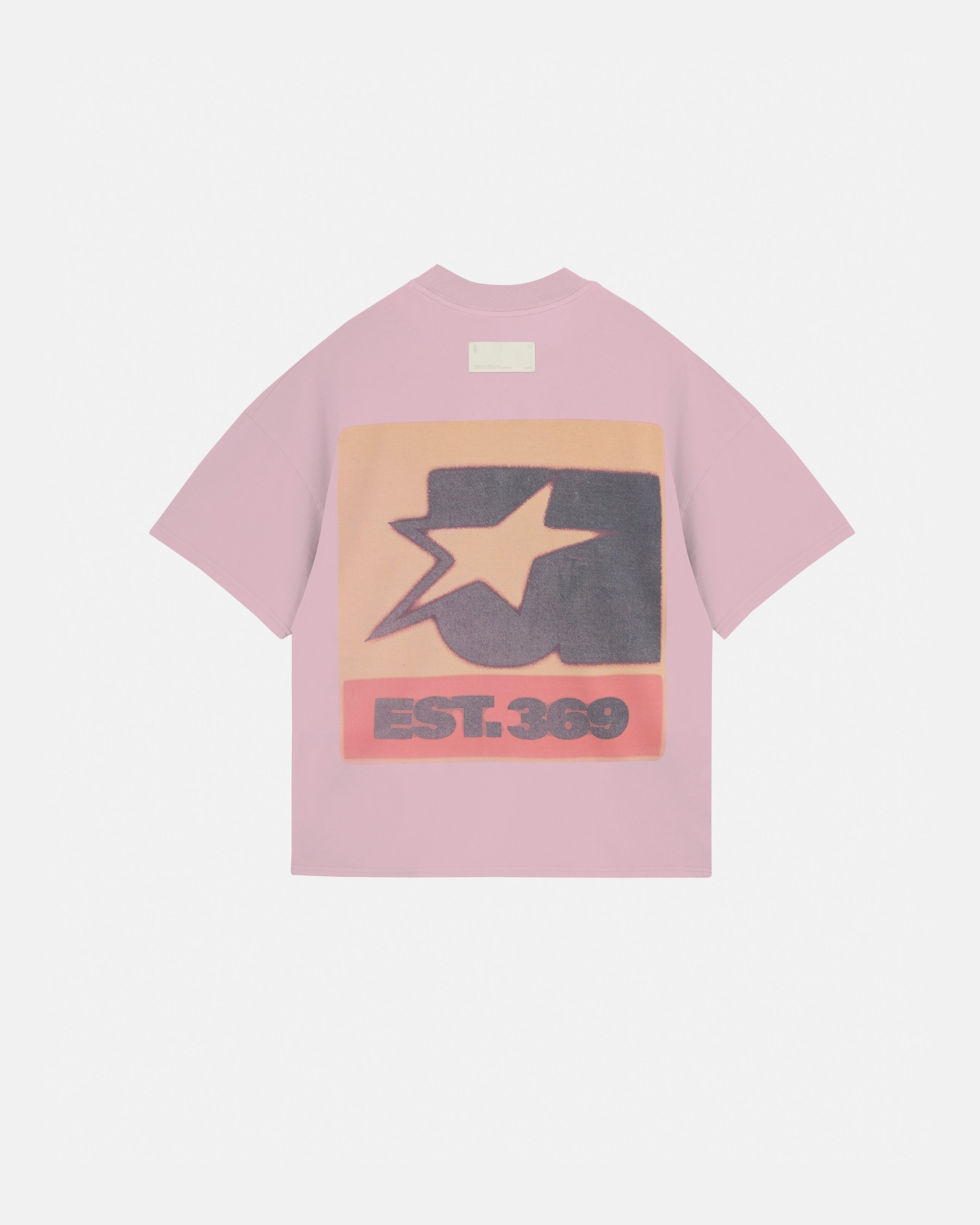 Stardust Symbol Boxy Fit Tshirt Pink