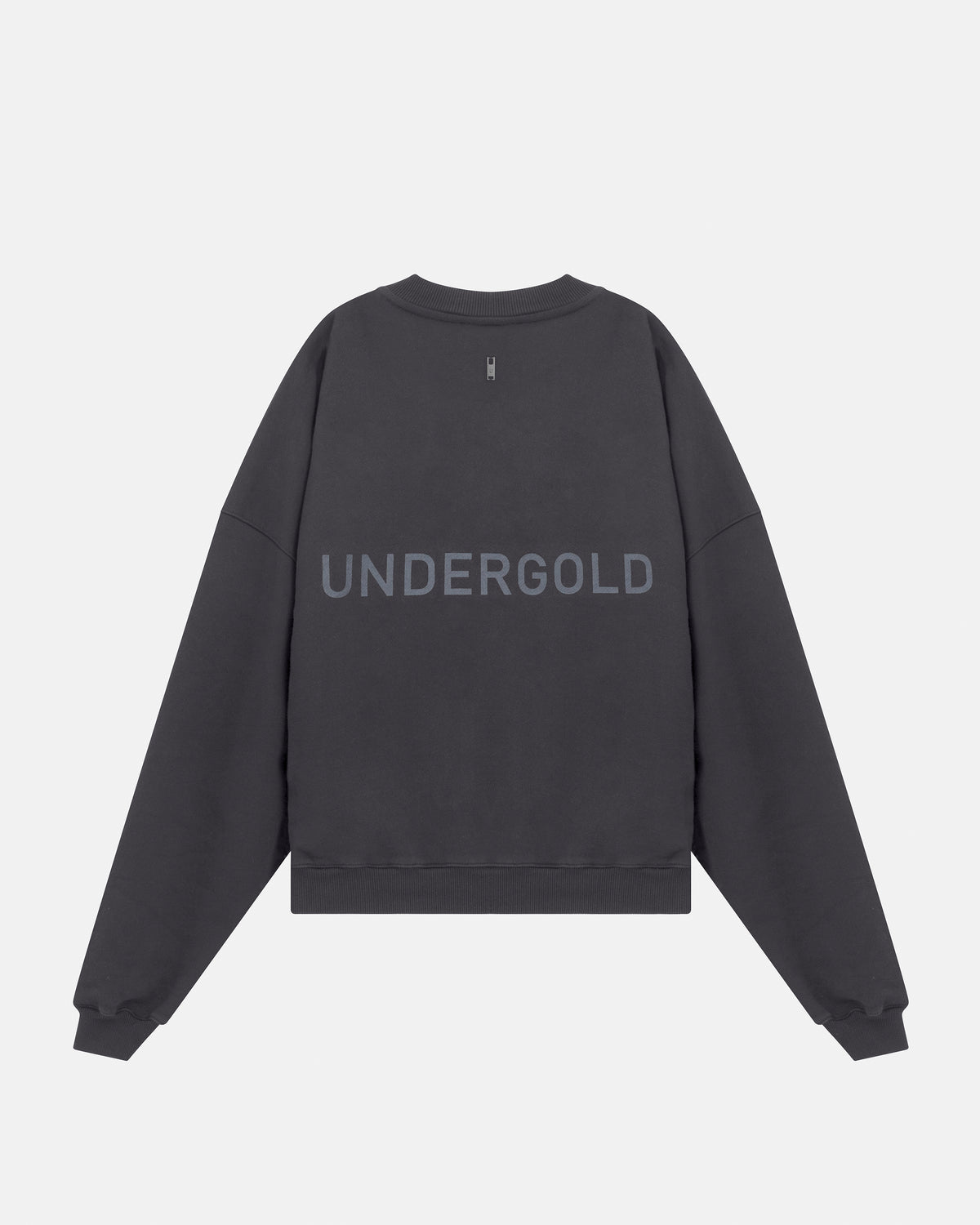 Line Basic Boxy Fit Crewneck Dark Gray