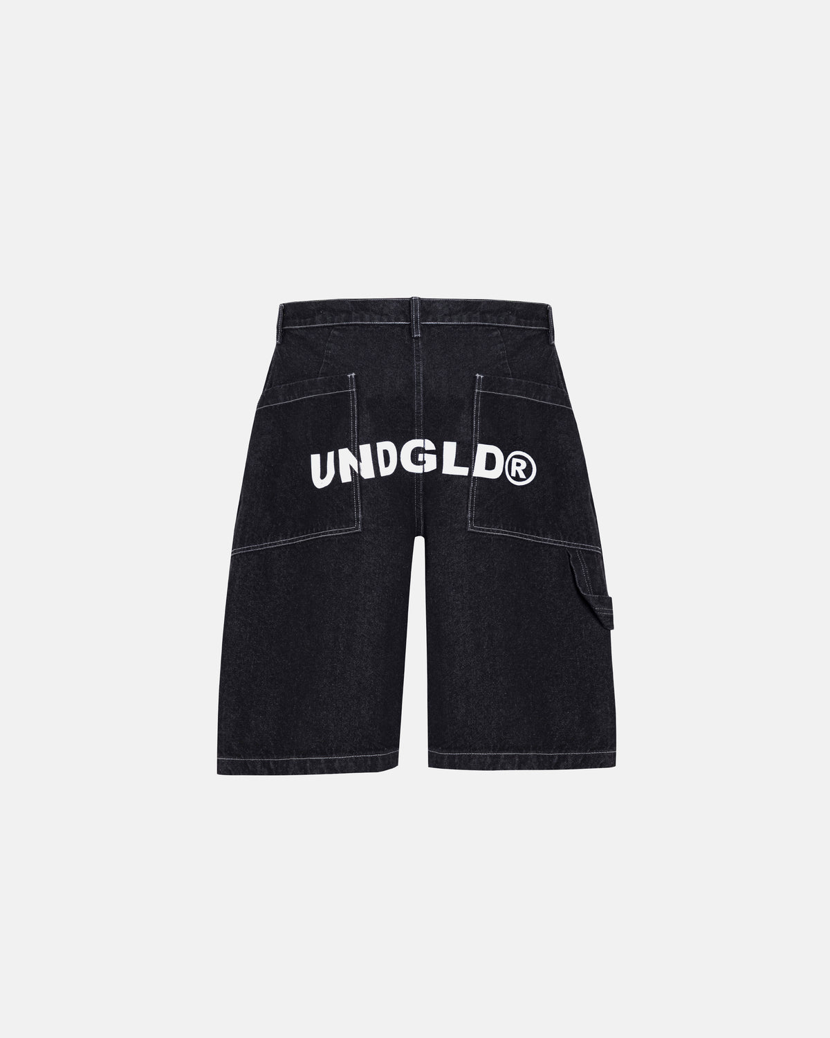 Basics UNDGLD Denim Jort Black