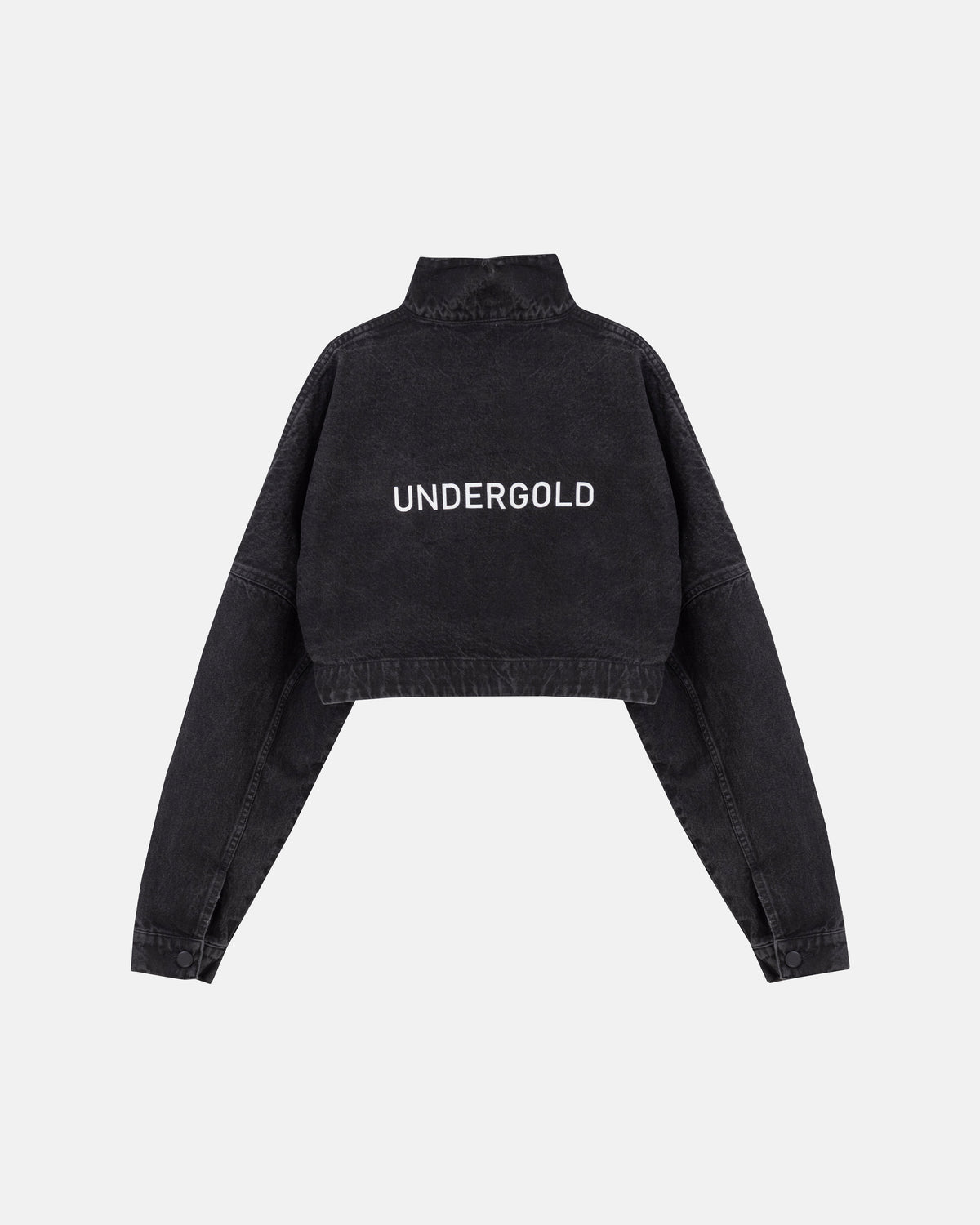 W Golden Heritage High Neck Jacket Black