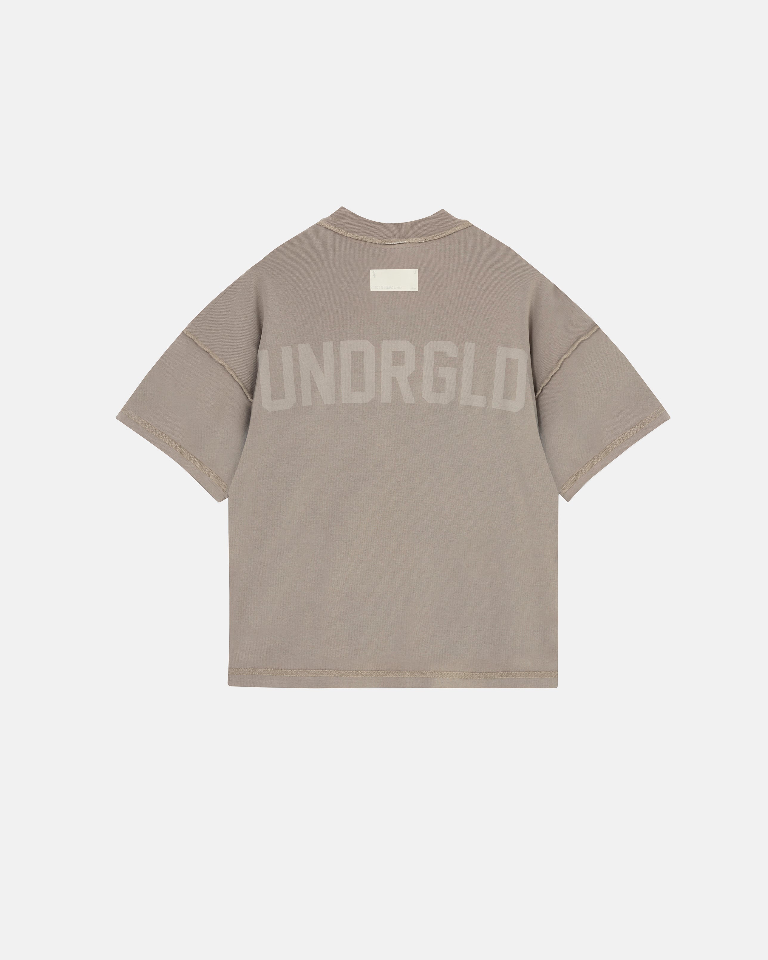 Basics UNDRGLD Boxy Fit Pocket Tshirt Light Brown