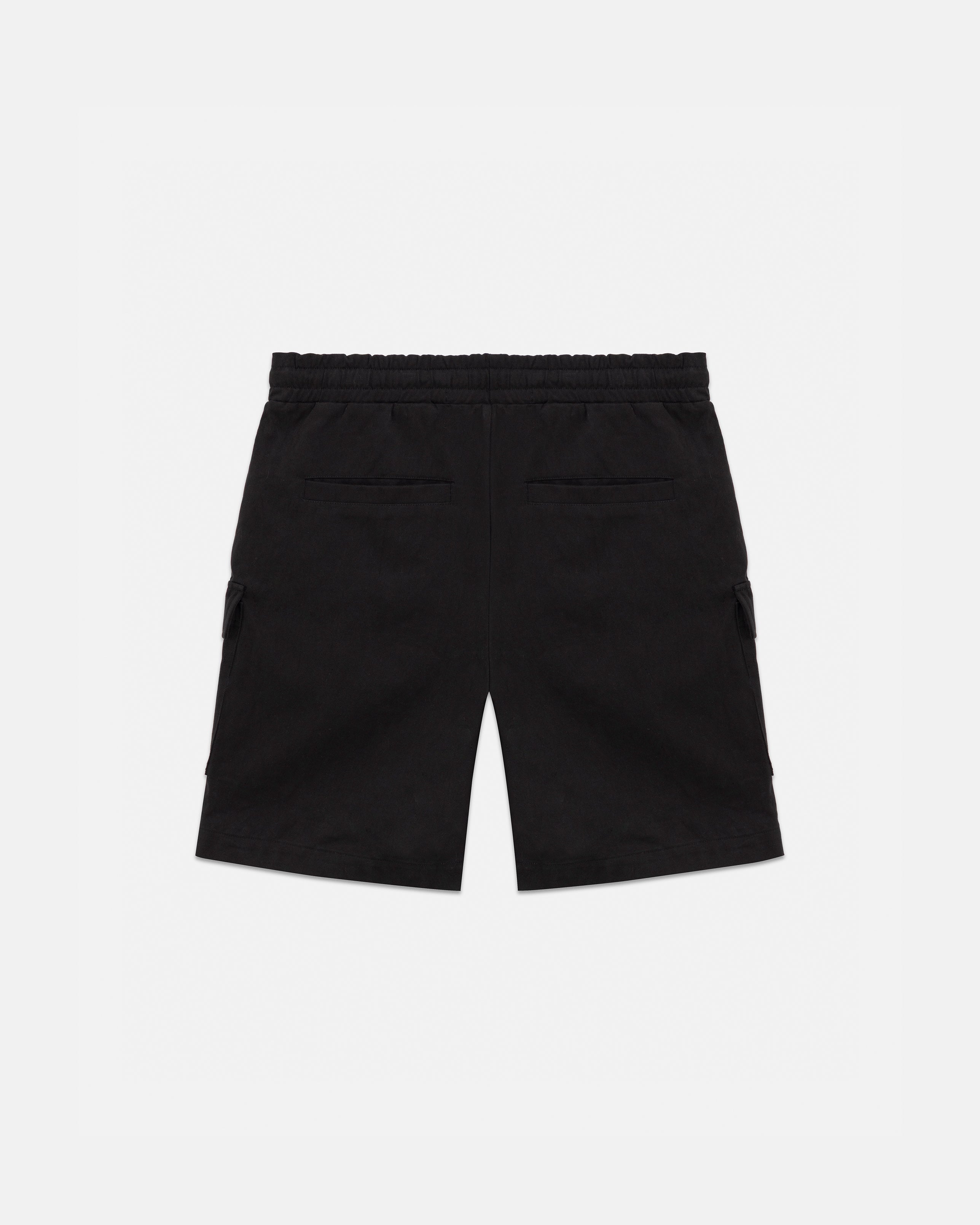 Basics Utility Zippered Shorts Black