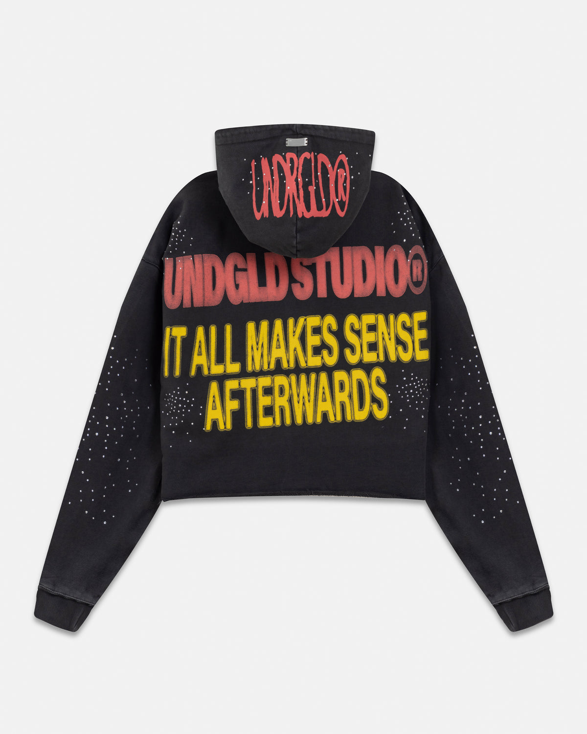 Pilgrimage Witness Boxy Fit Hoodie Vintage Black