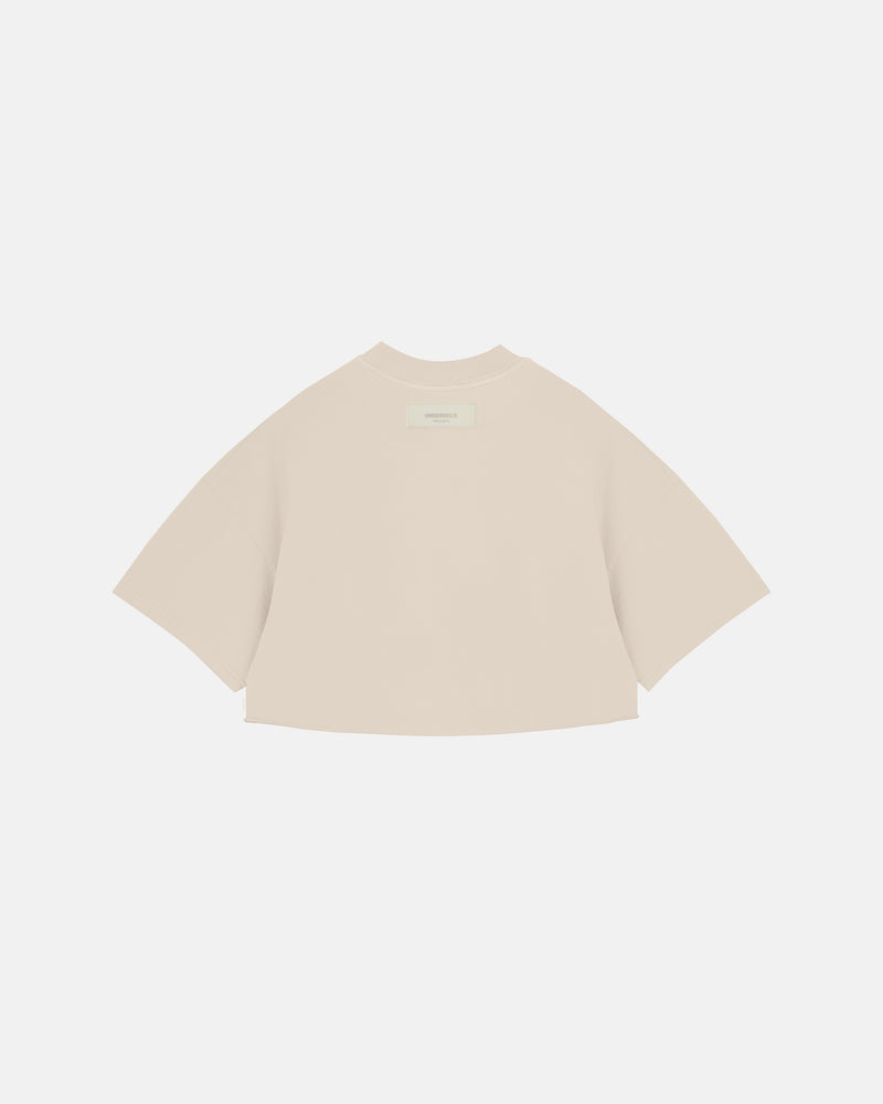 Dreamers Goldie Crop Top Cream