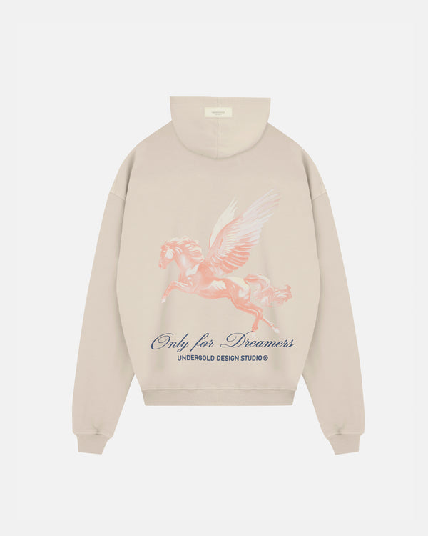 Dreamers Pegasus Hoodie Cream