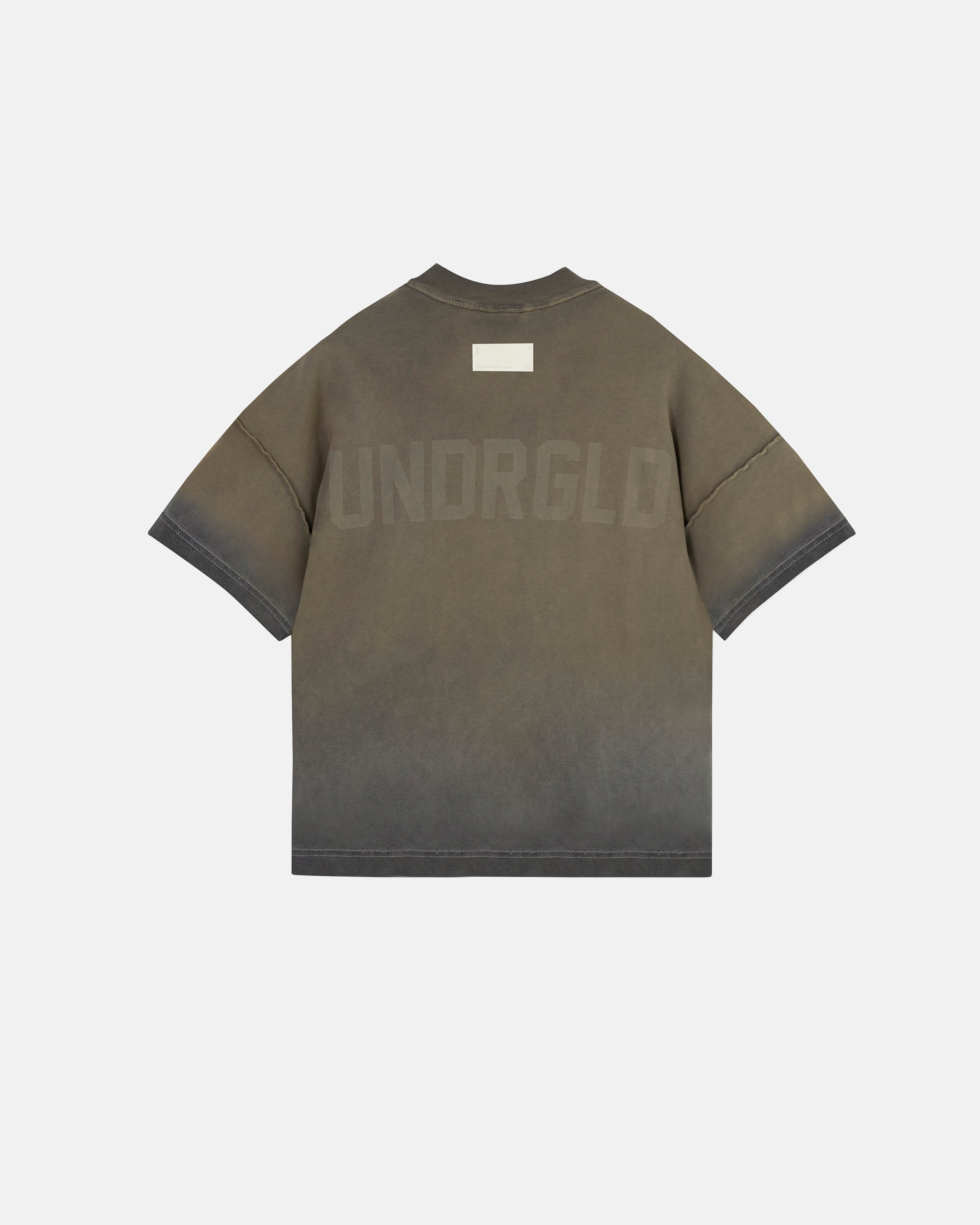 Basics UNDRGLD Boxy Fit Pocket Tshirt Faded Olive