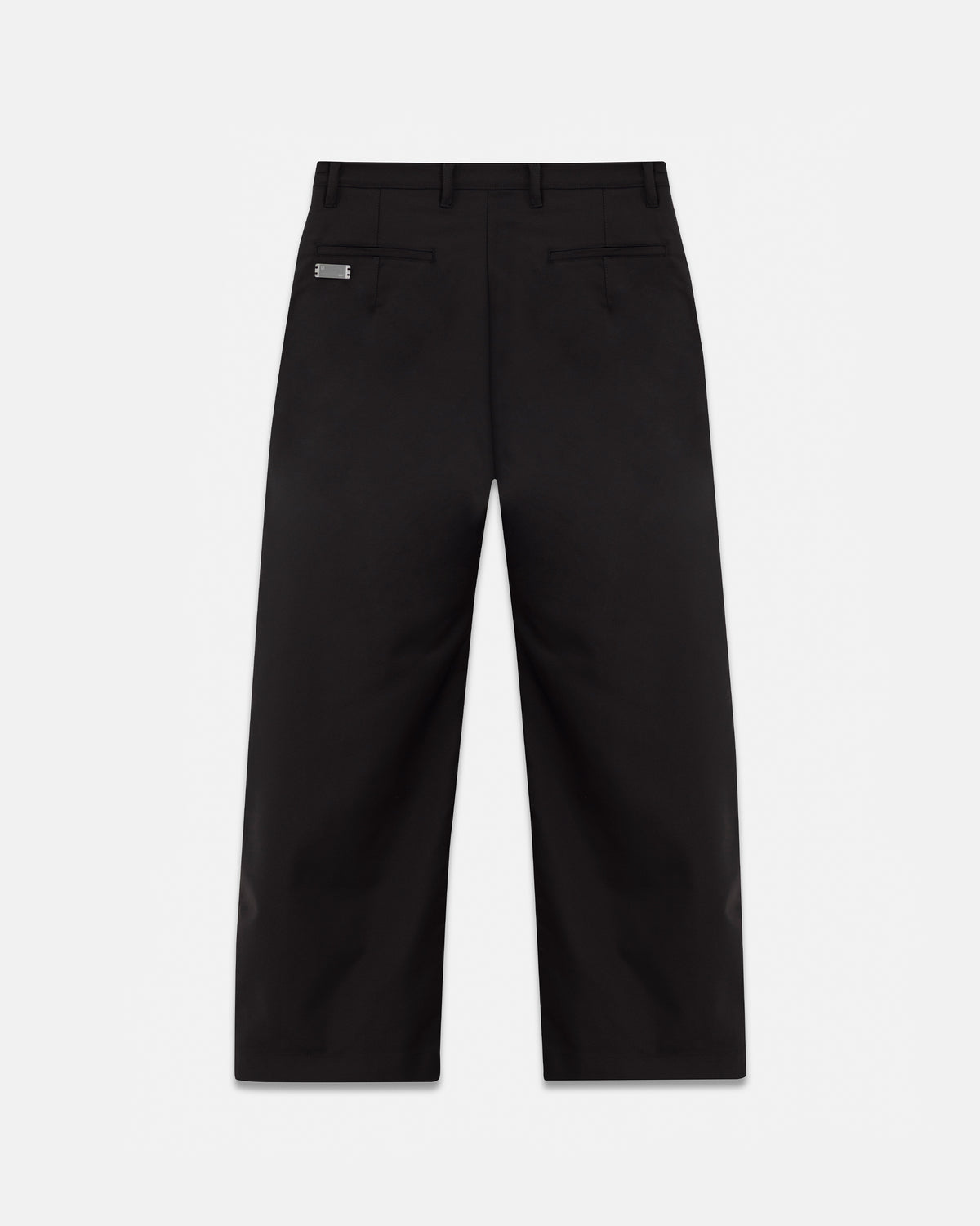 Basics Pleated Trouser Black