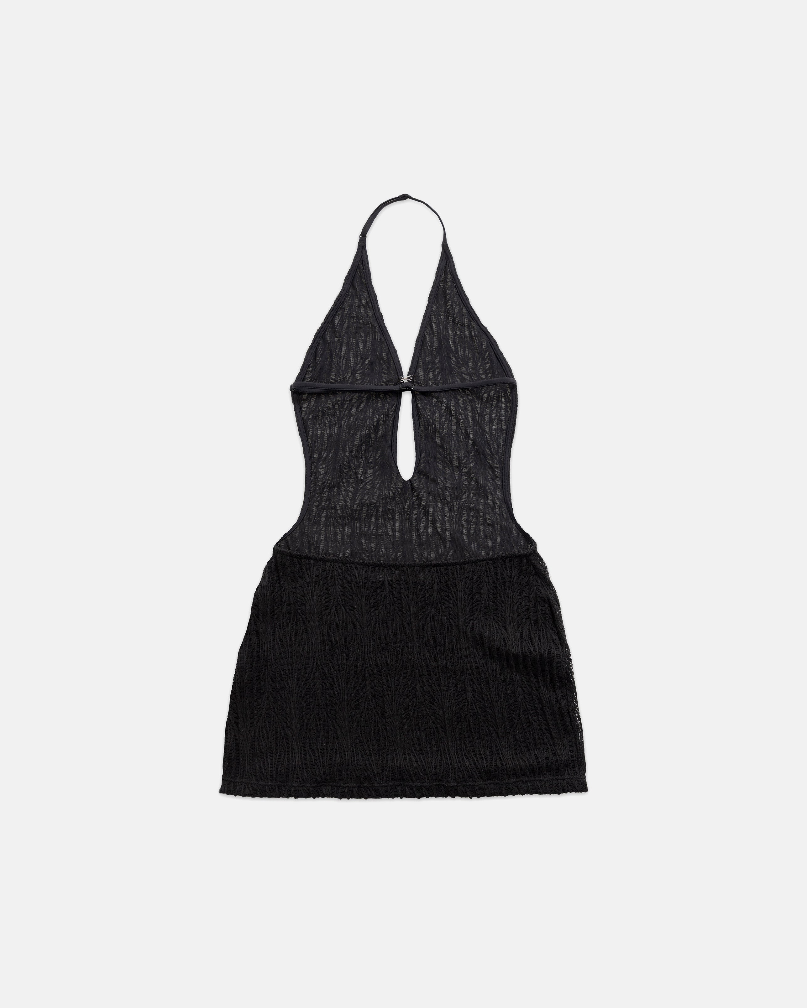 Basics Transparent Dress Black