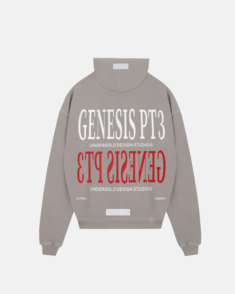 Genesis PT03 Holy Omega Hoodie Washed Gray