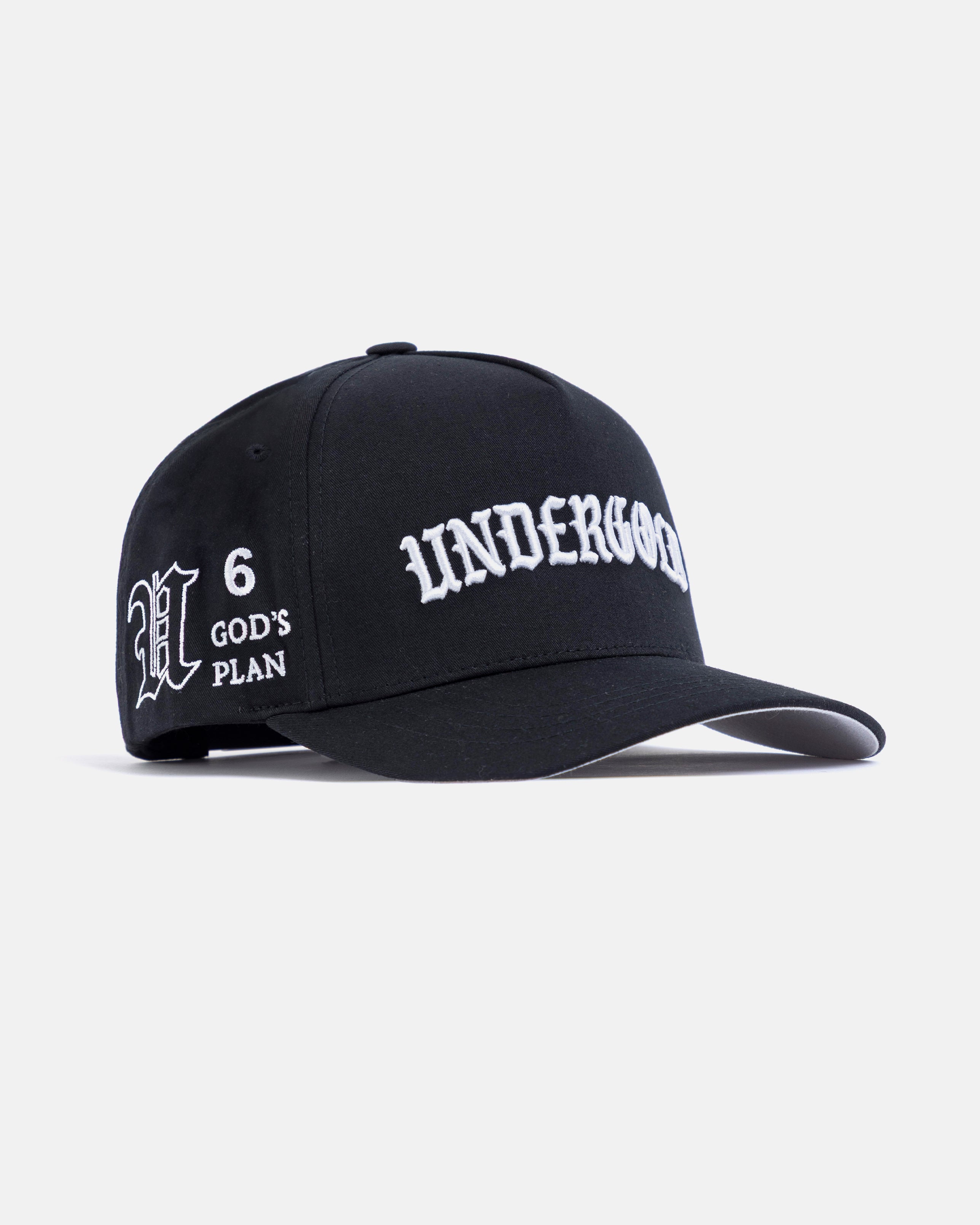 Gorra/Cap Basics God's Plan High Crown Black