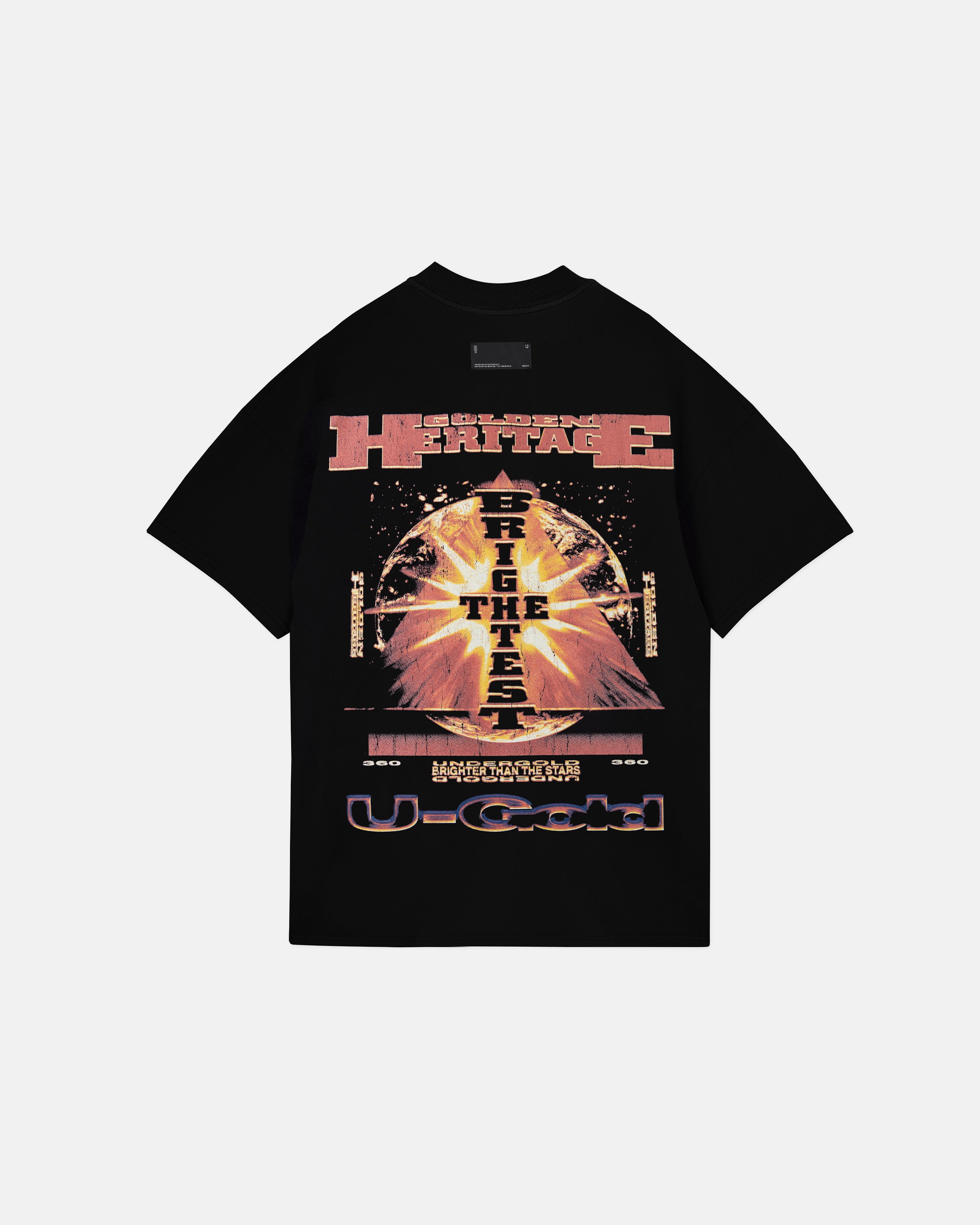 Golden Heritage Starlume Tshirt Black