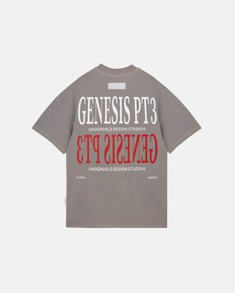 Genesis PT03 Holy Omega T-shirt Washed Gray