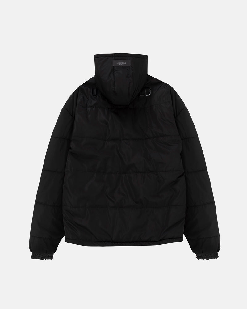 Basics Embroidered Synthetic Jacket Black