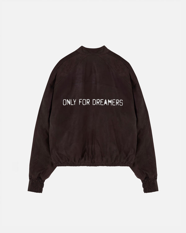 Riviera "ONLY FOR DREAMERS" Leather Jacket Brown