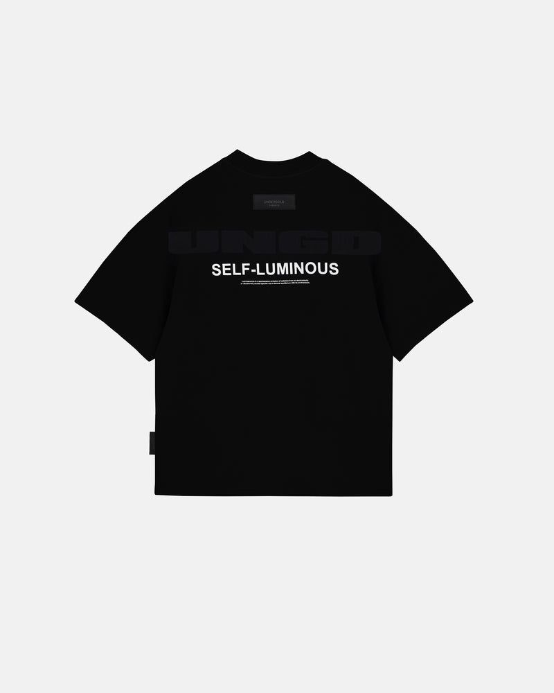 Luminescence Face Boxy Fit T-shirt Black