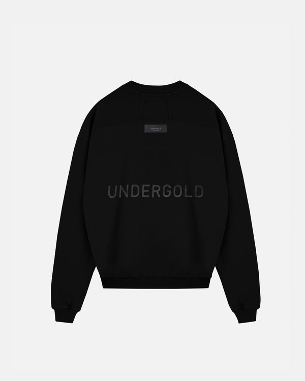 Line Logo Crewneck Black