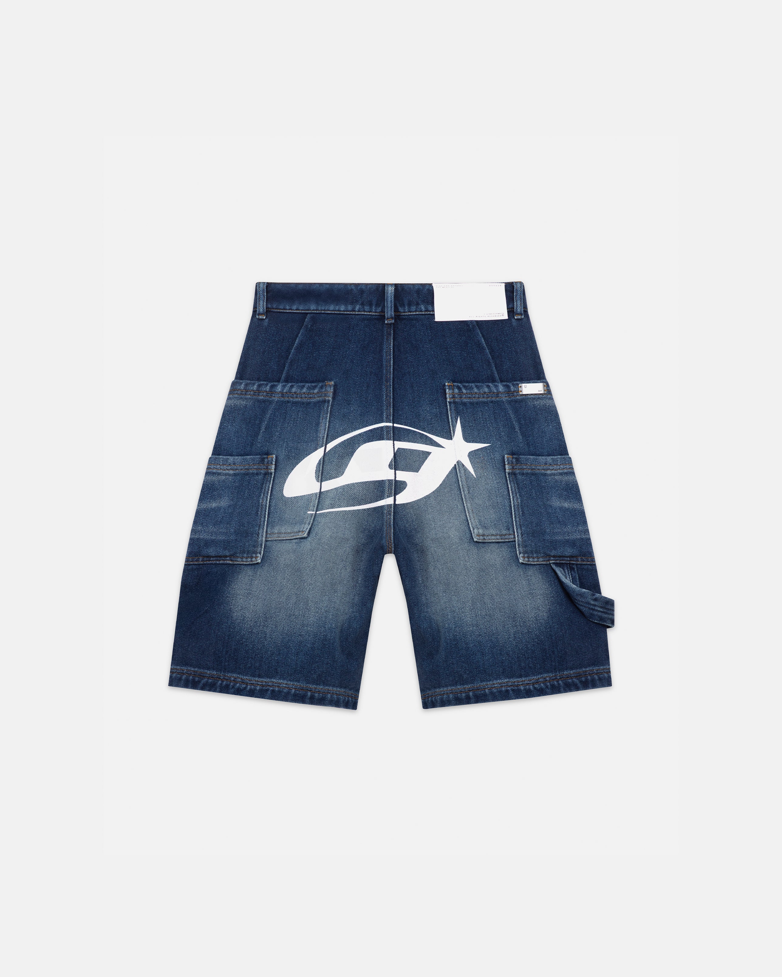 W Act 1 UG Star Denim Jorts Medium Blue