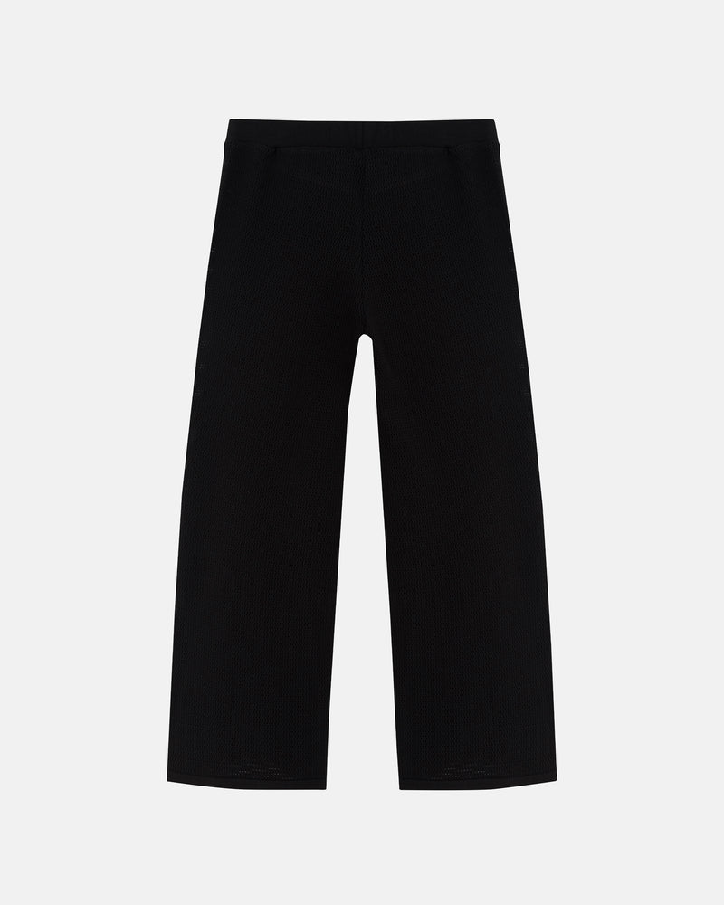 W Basics Knit Straightpants Black