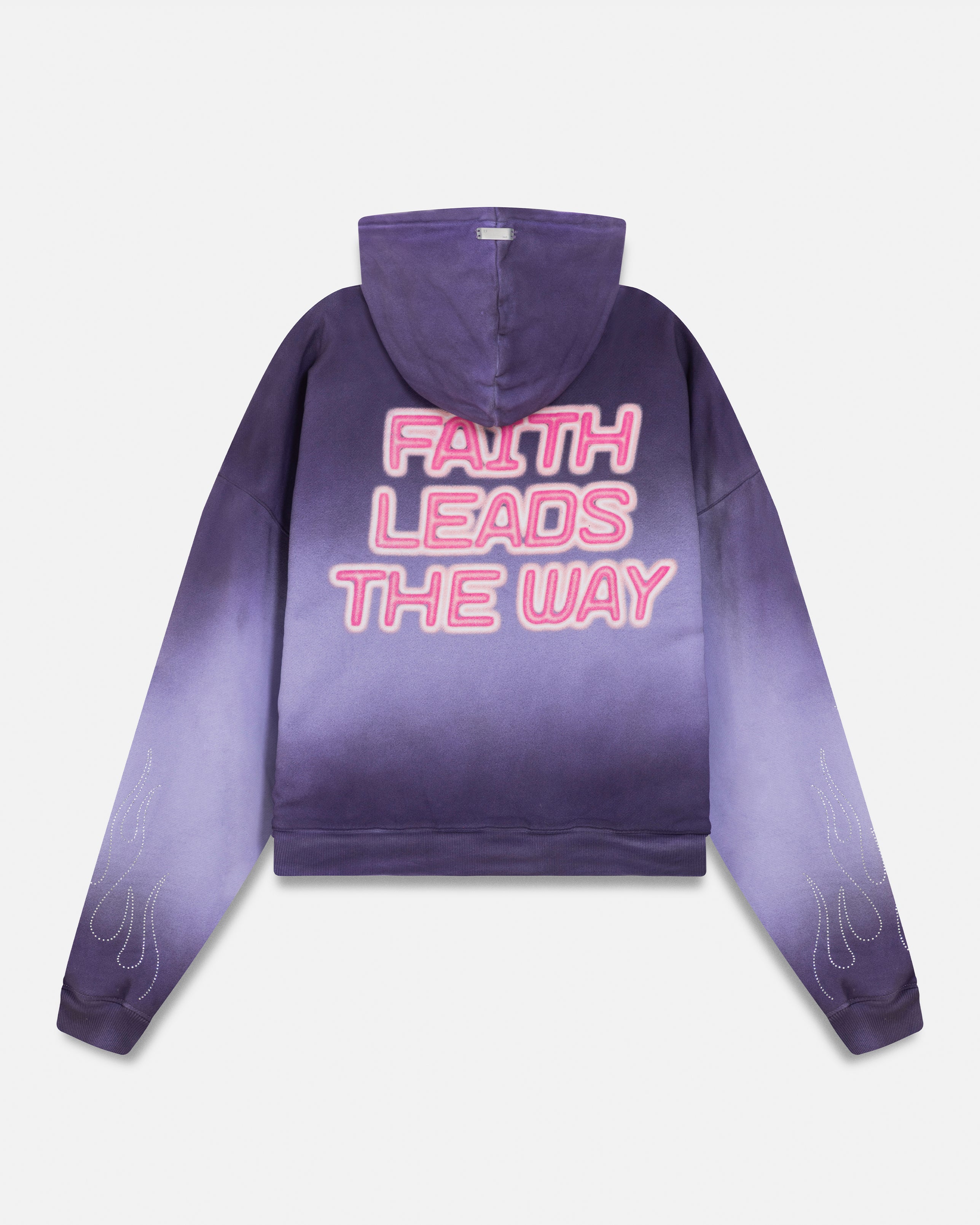 Act 1 Radiant Boxy Fit Hoodie Faded Purple