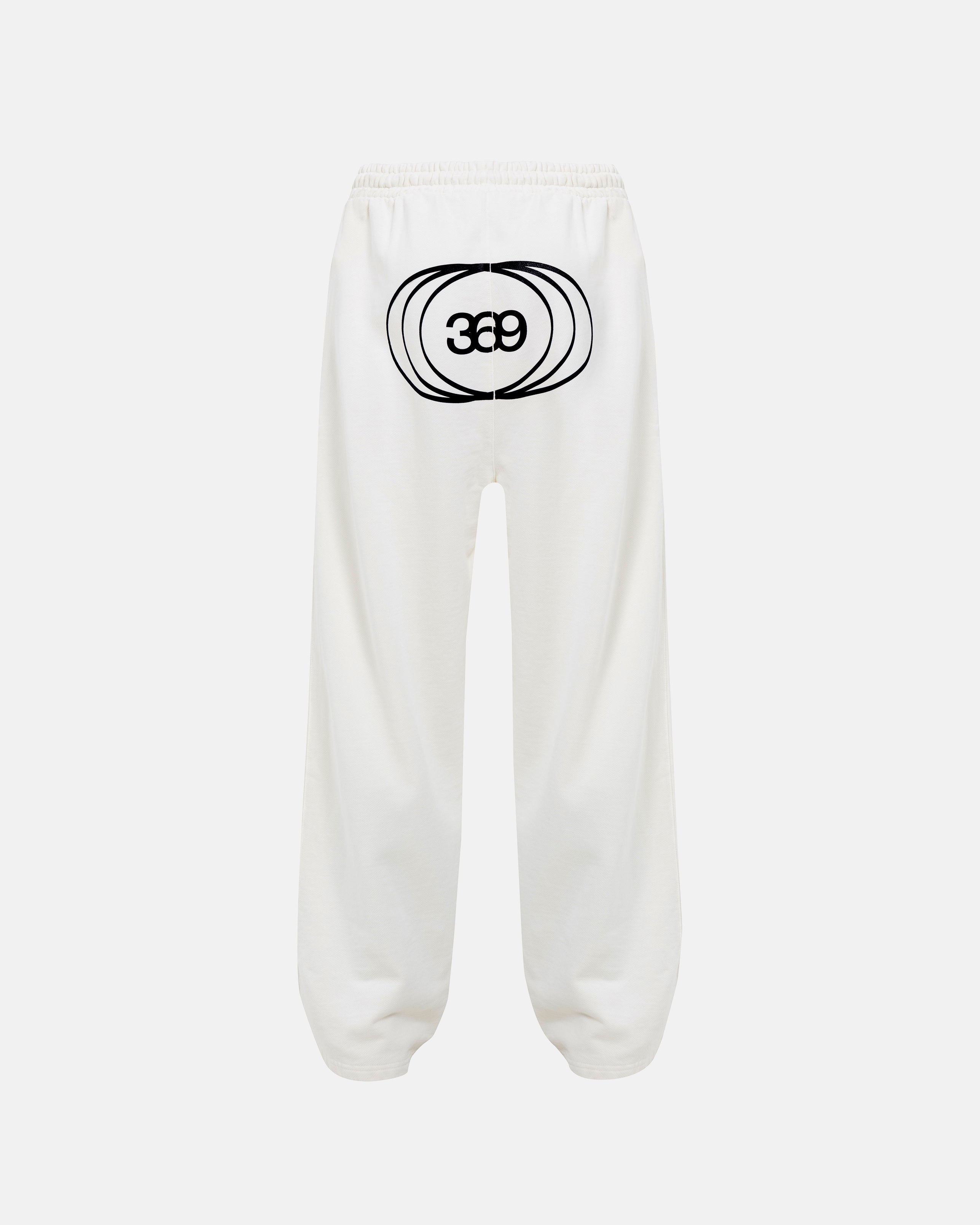 Golden Heritage Basic Straight Pants White