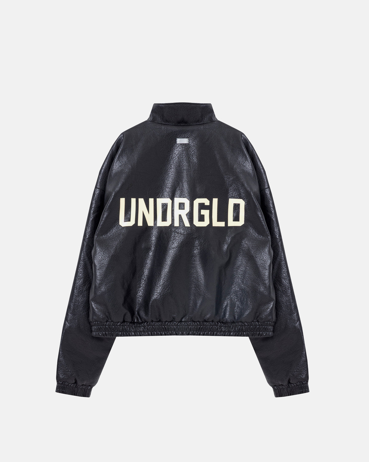 Basics UNDGLD Elastic-hem Bomber Jacket Black